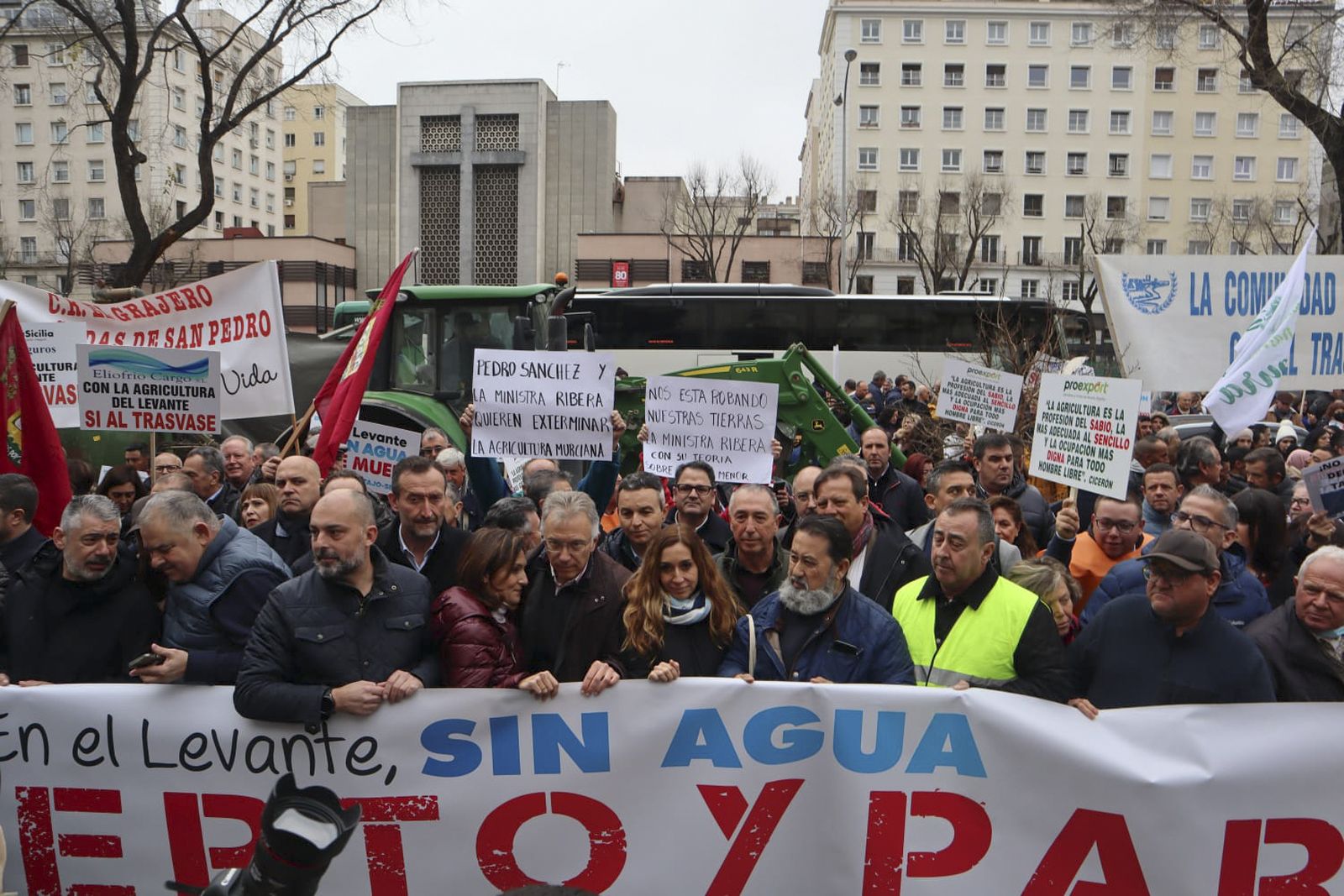 Manifestación por los caudales ecológicos del trasvase Tajo- Segura