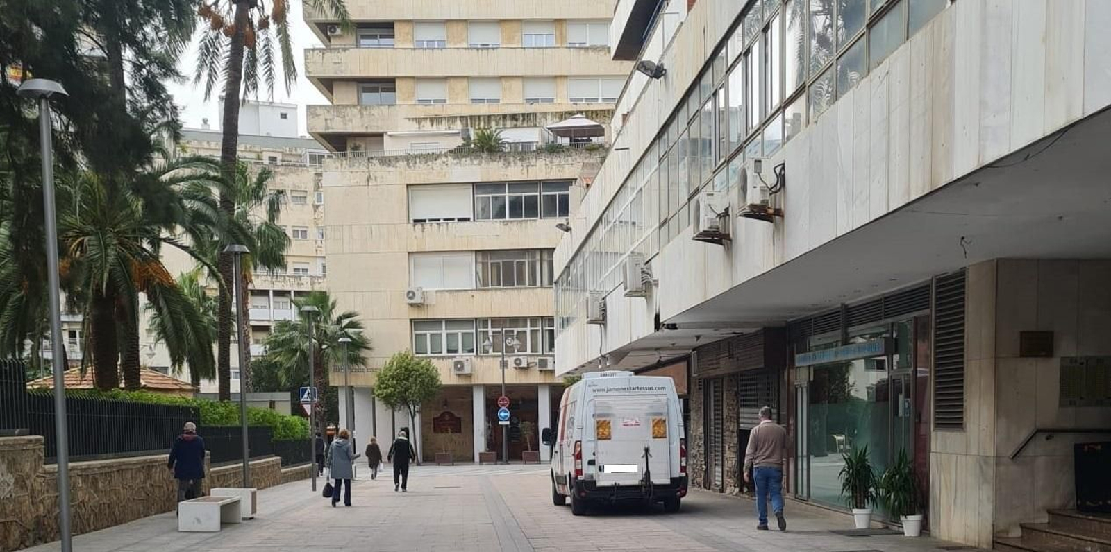 Parada de taxis de la calle Padre Marchena.