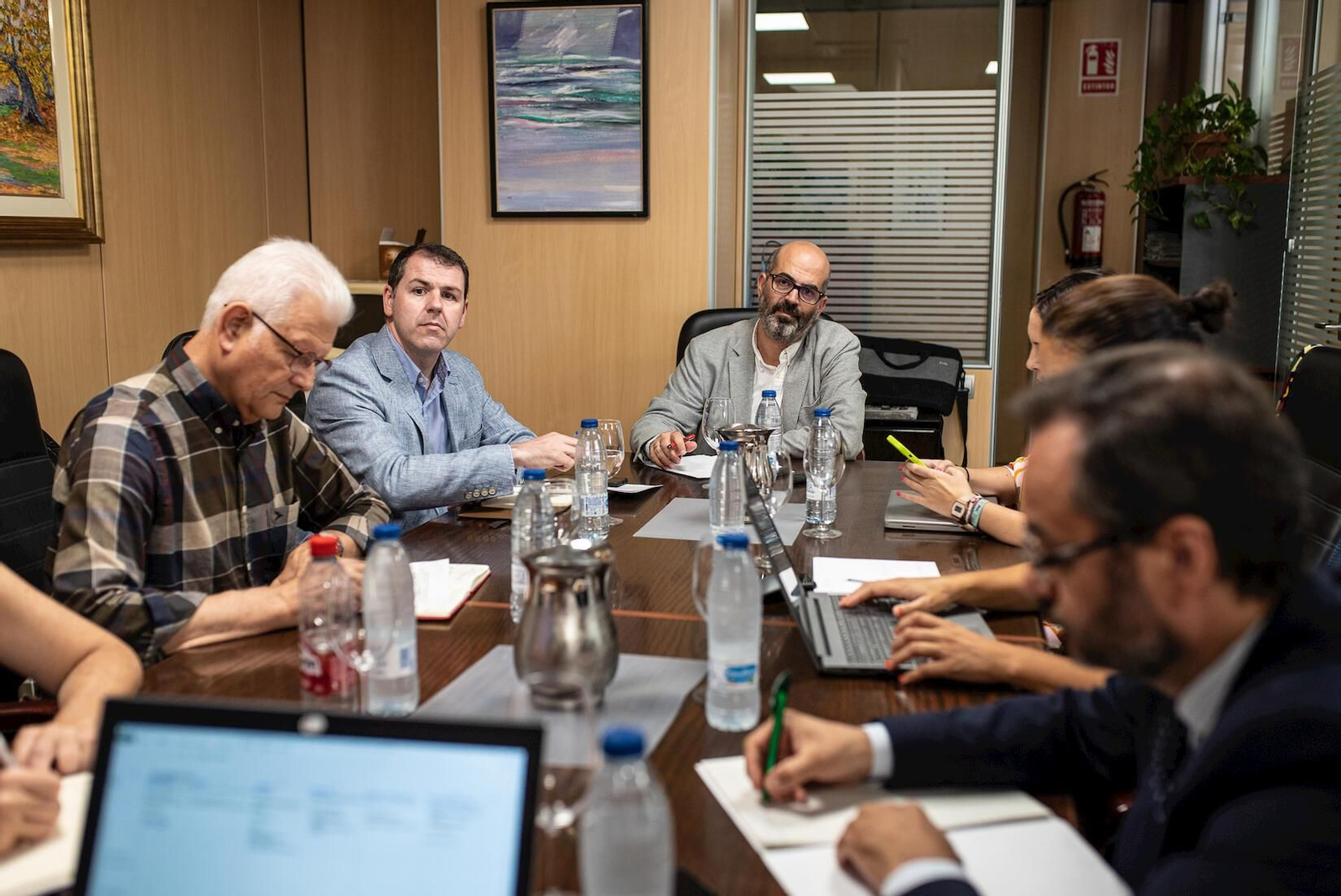 Reunión del jurado de los Premios Onubenses del Año.