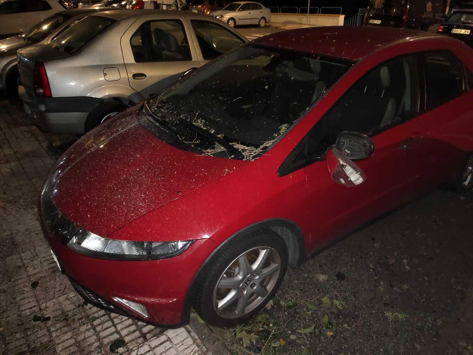 Borrasca Bernard en Algeciras