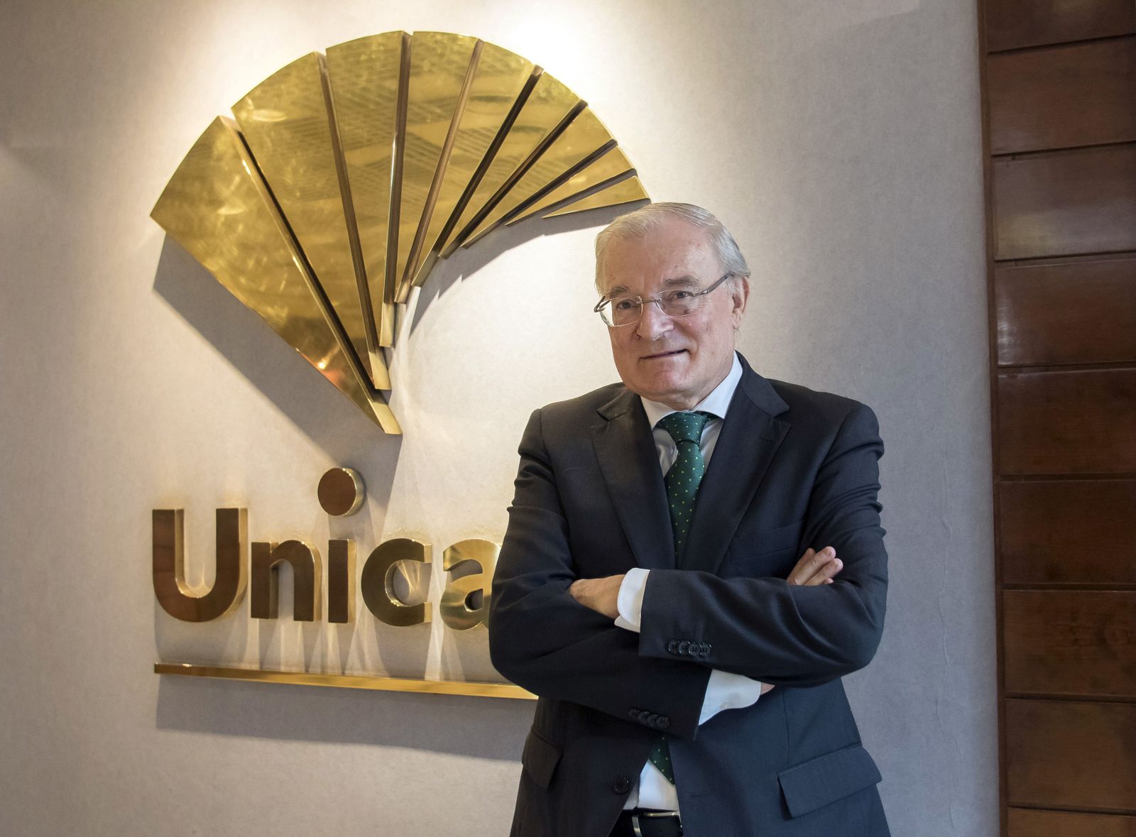 Manuel Azuaga es el presidente de Unicaja Banco