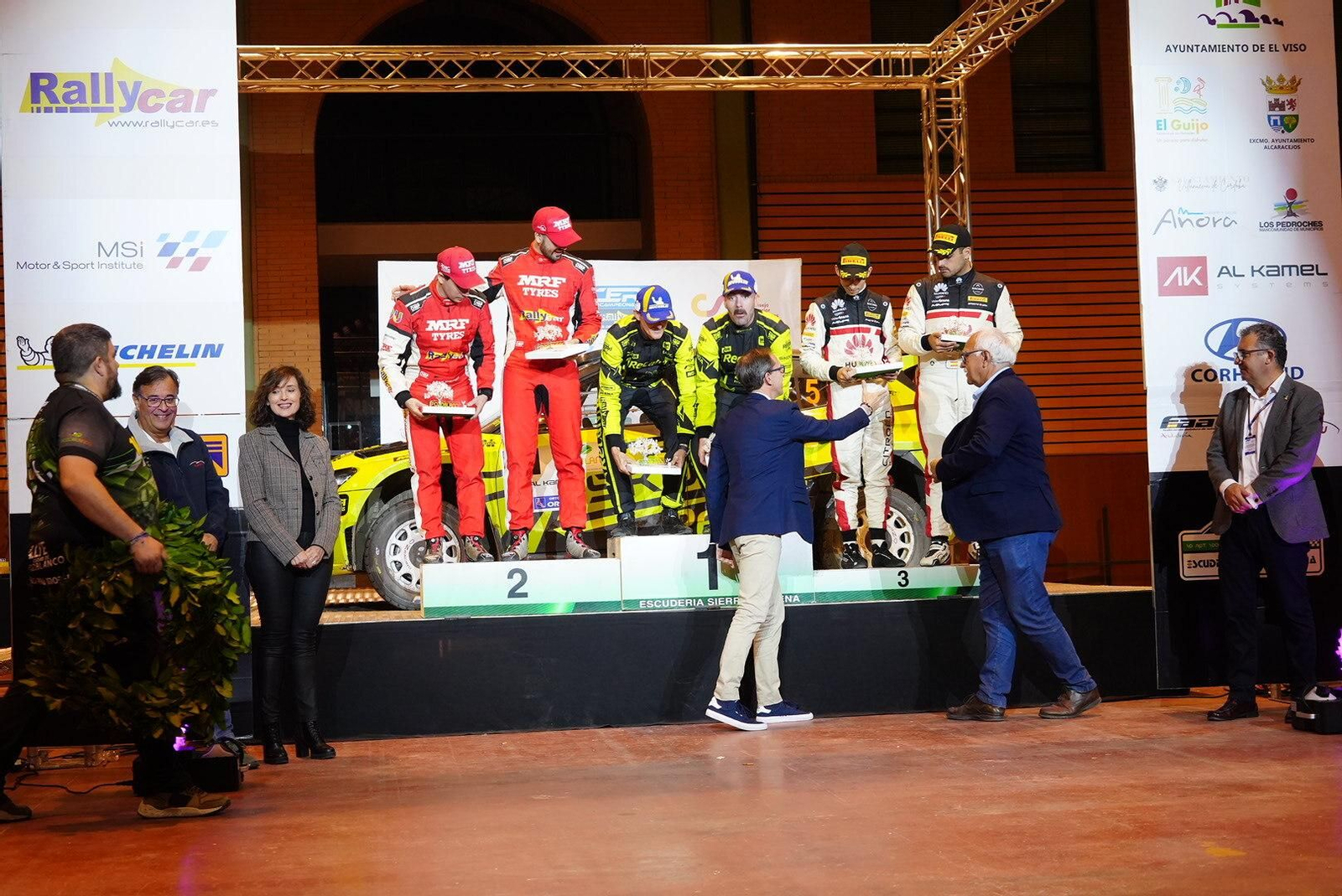Las mejores imágenes de la entrega de premios del Rallye Ciudad de Pozoblanco