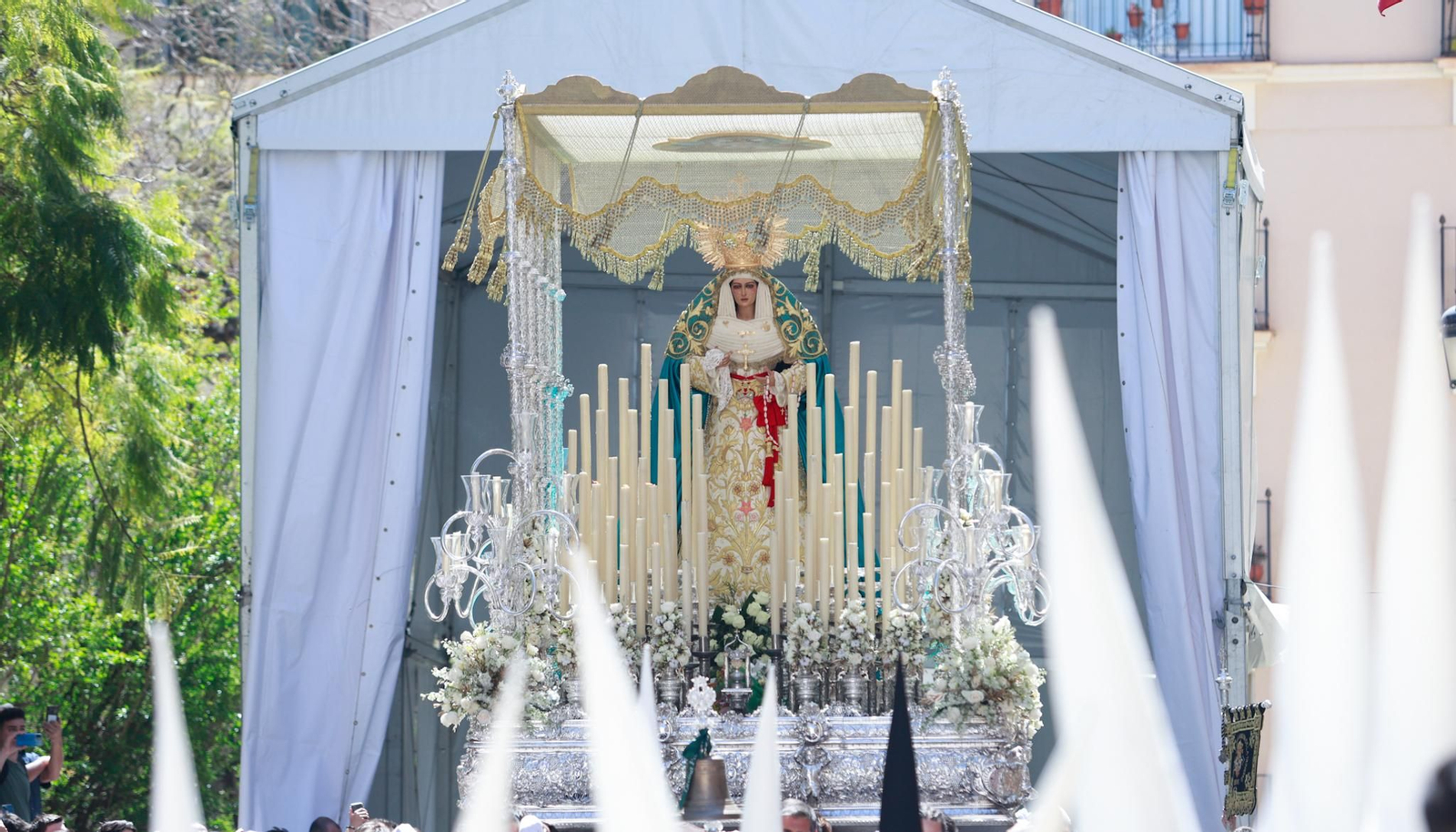 Dulce Nombre en el Domingo de Ramos en Málaga, en fotos