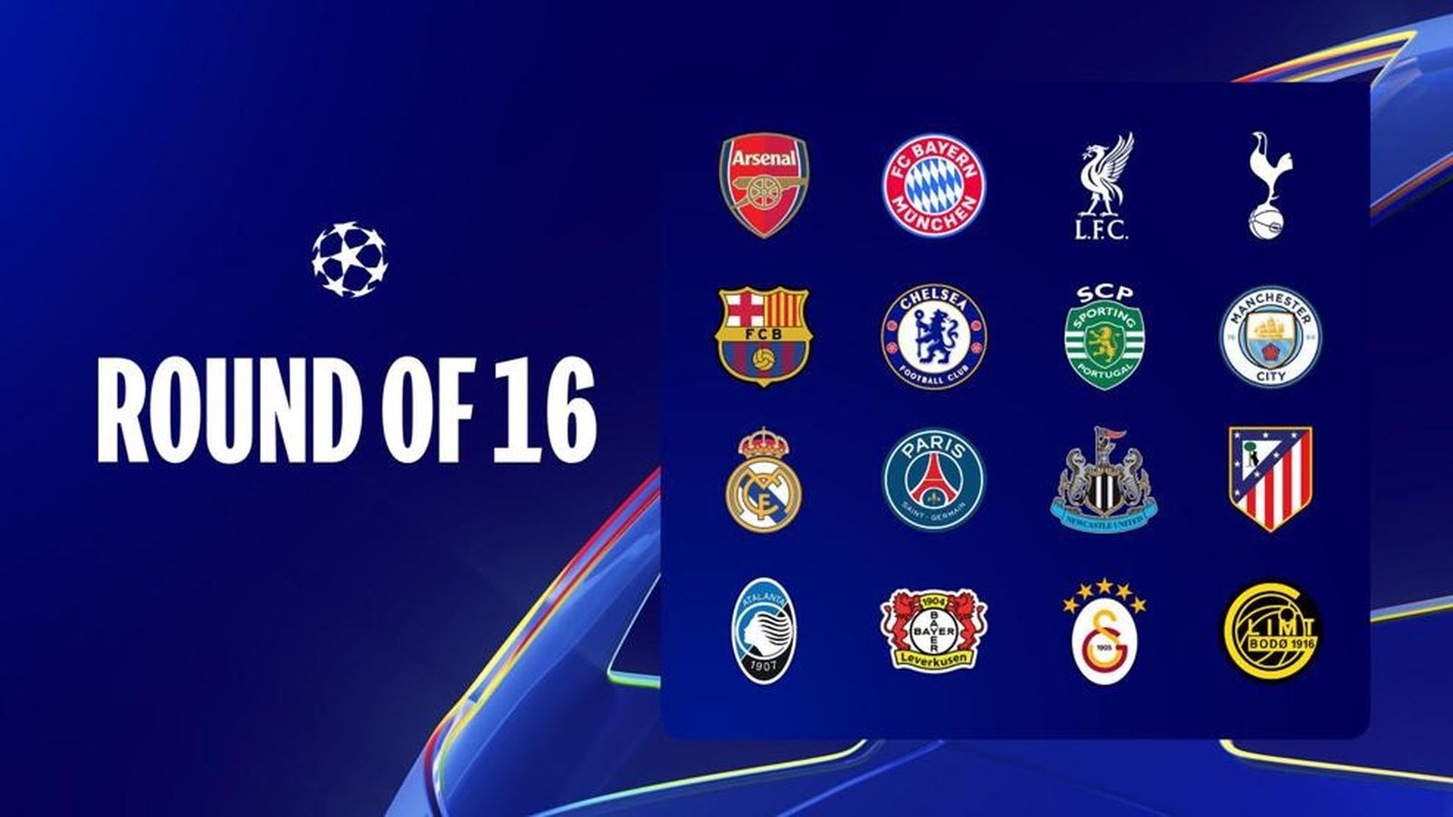 Sorteo octavos Champions League