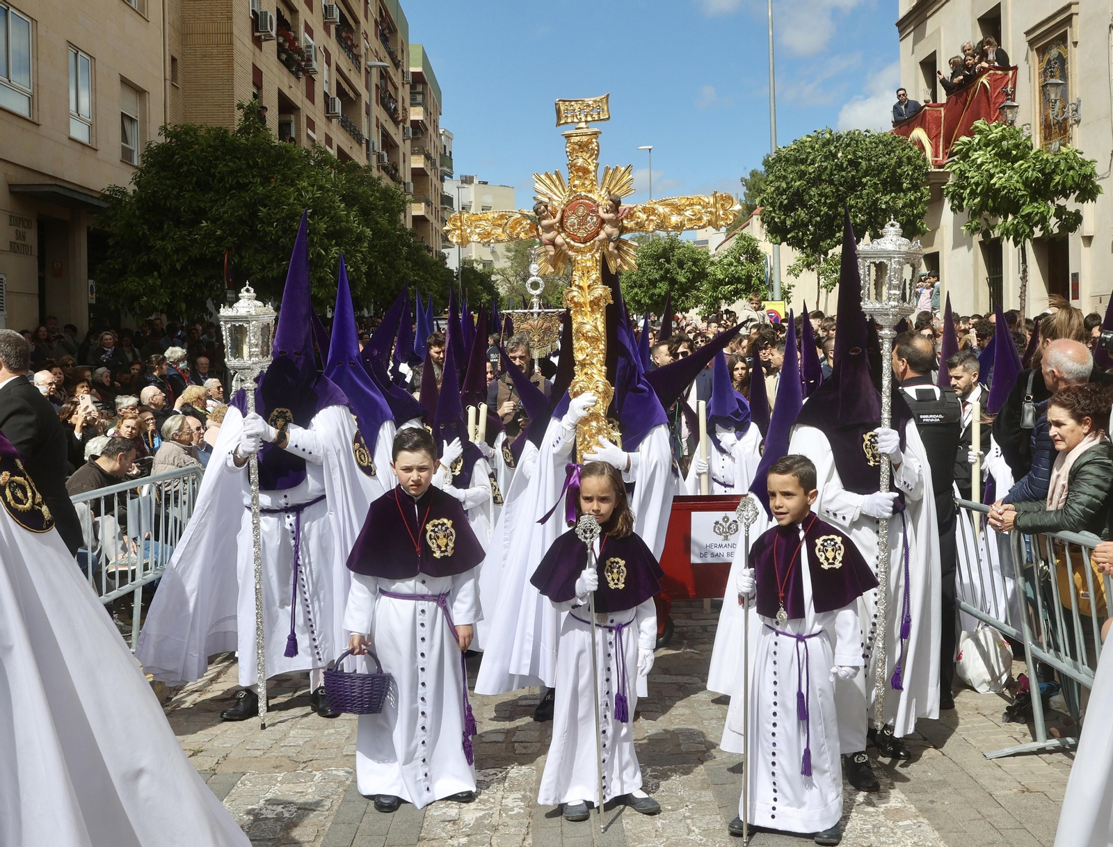 Las imágenes de la Hermandad de San Benito en la Semana Santa de Sevilla 2024