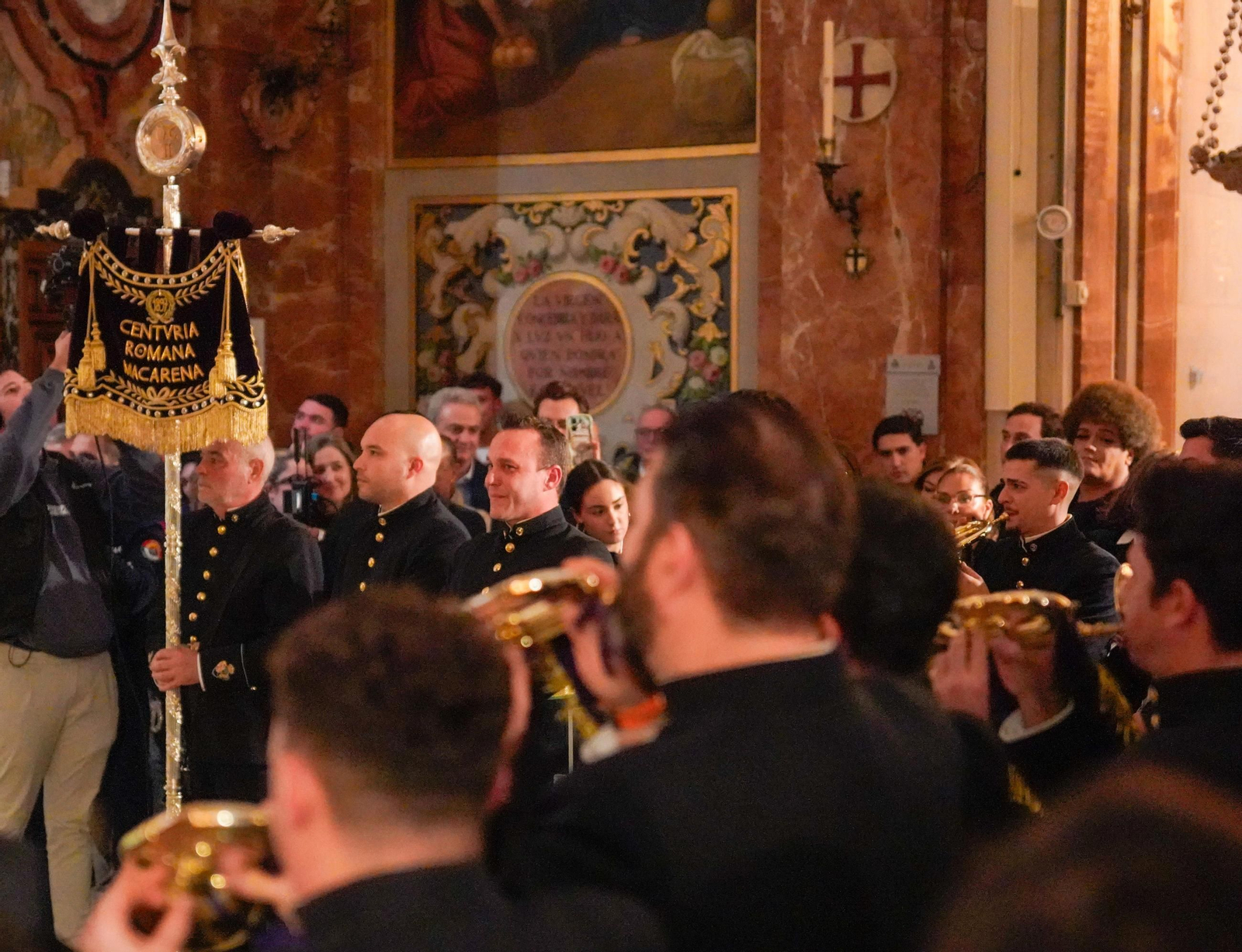 El reencuentro con la Macarena durante la tarde del 8 de diciembre