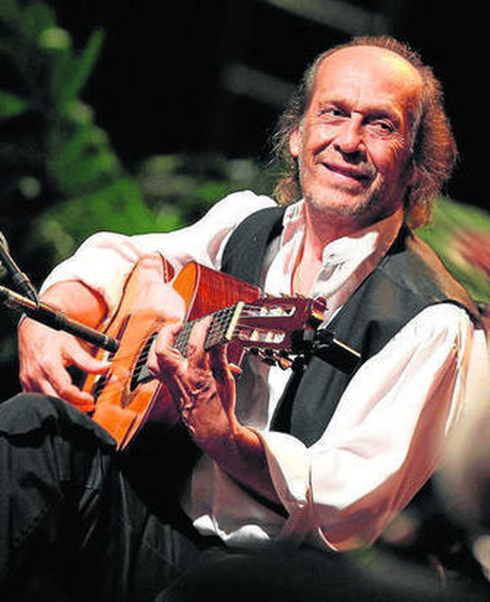 Paco de Lucía, durante su concierto en La Habana en 2013.