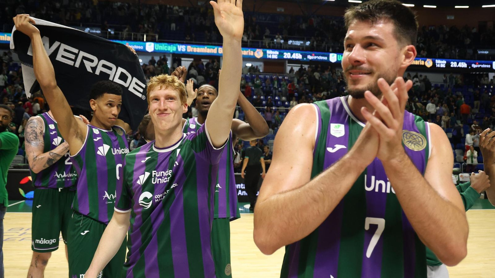 El Unicaja - Filou Oostende de BCL, en fotos