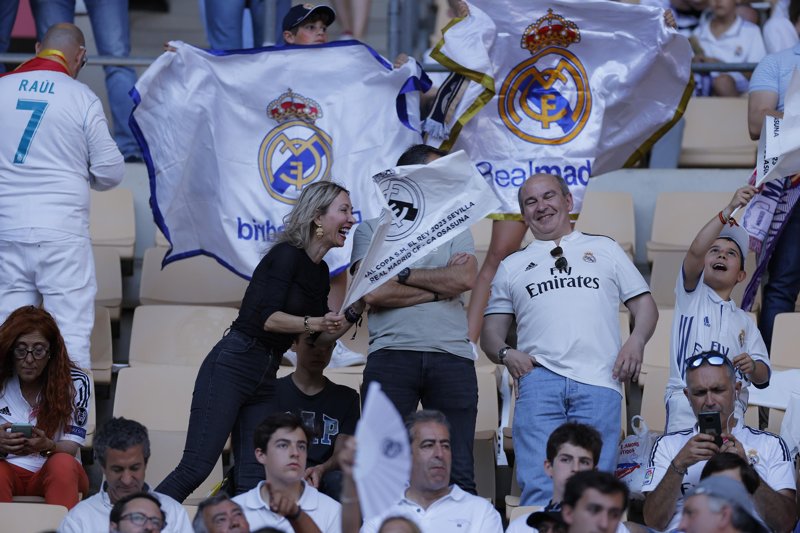Búscate en las fotos de la final de la Copa del Rey entre el Madrid y el Osasuna