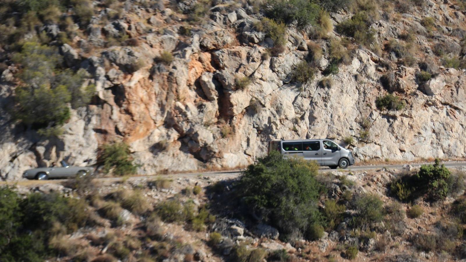 Una imagen tomada durante una secuencia grabada en Almuñécar.
