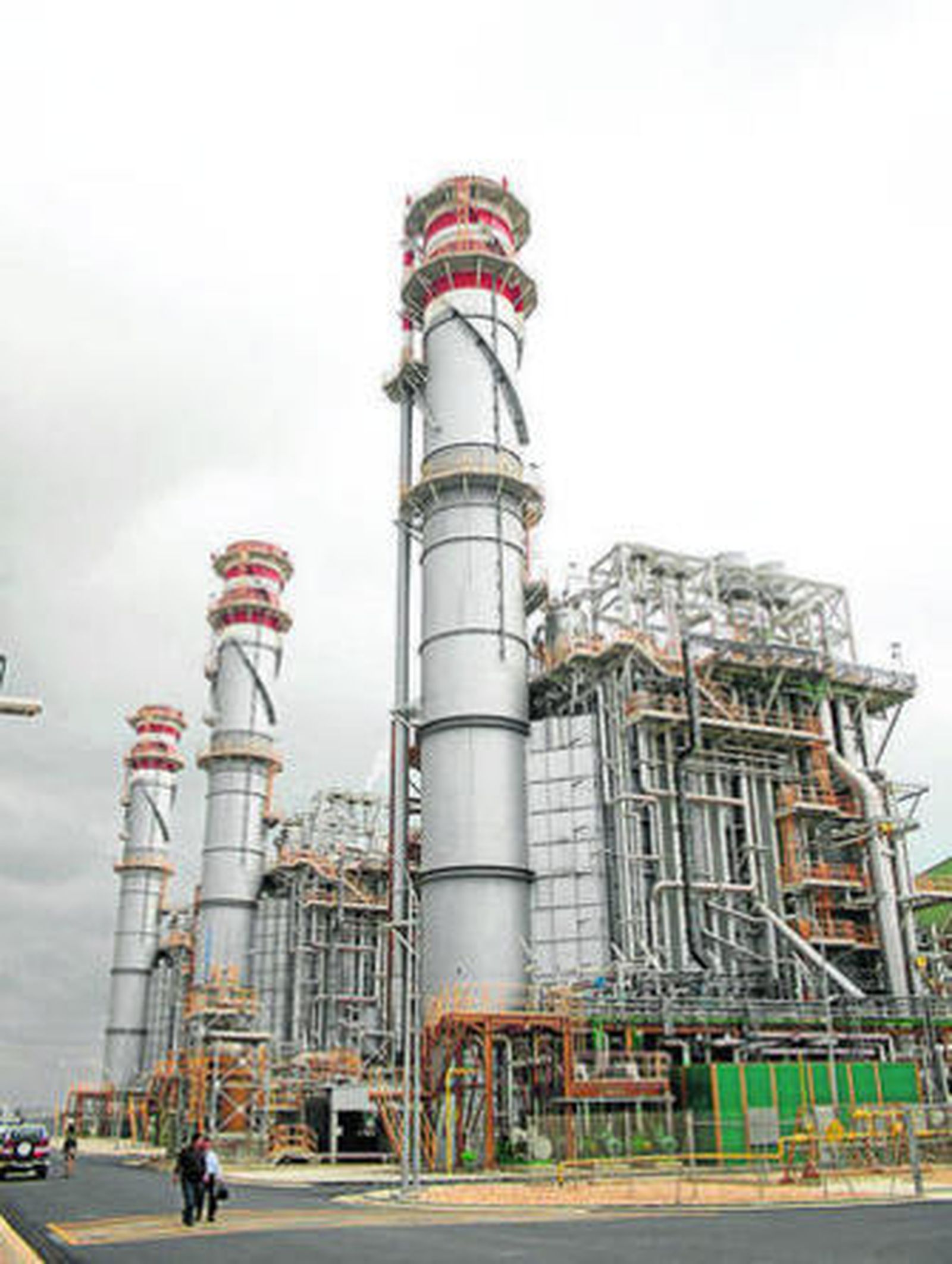 Ciclo combinado de Unión Fenosa, en Palos de la Frontera.