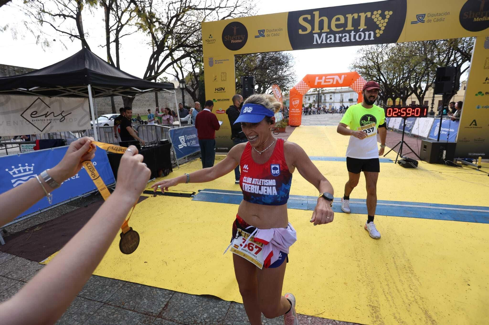 Imágenes de la V Sherry Maratón de Jerez