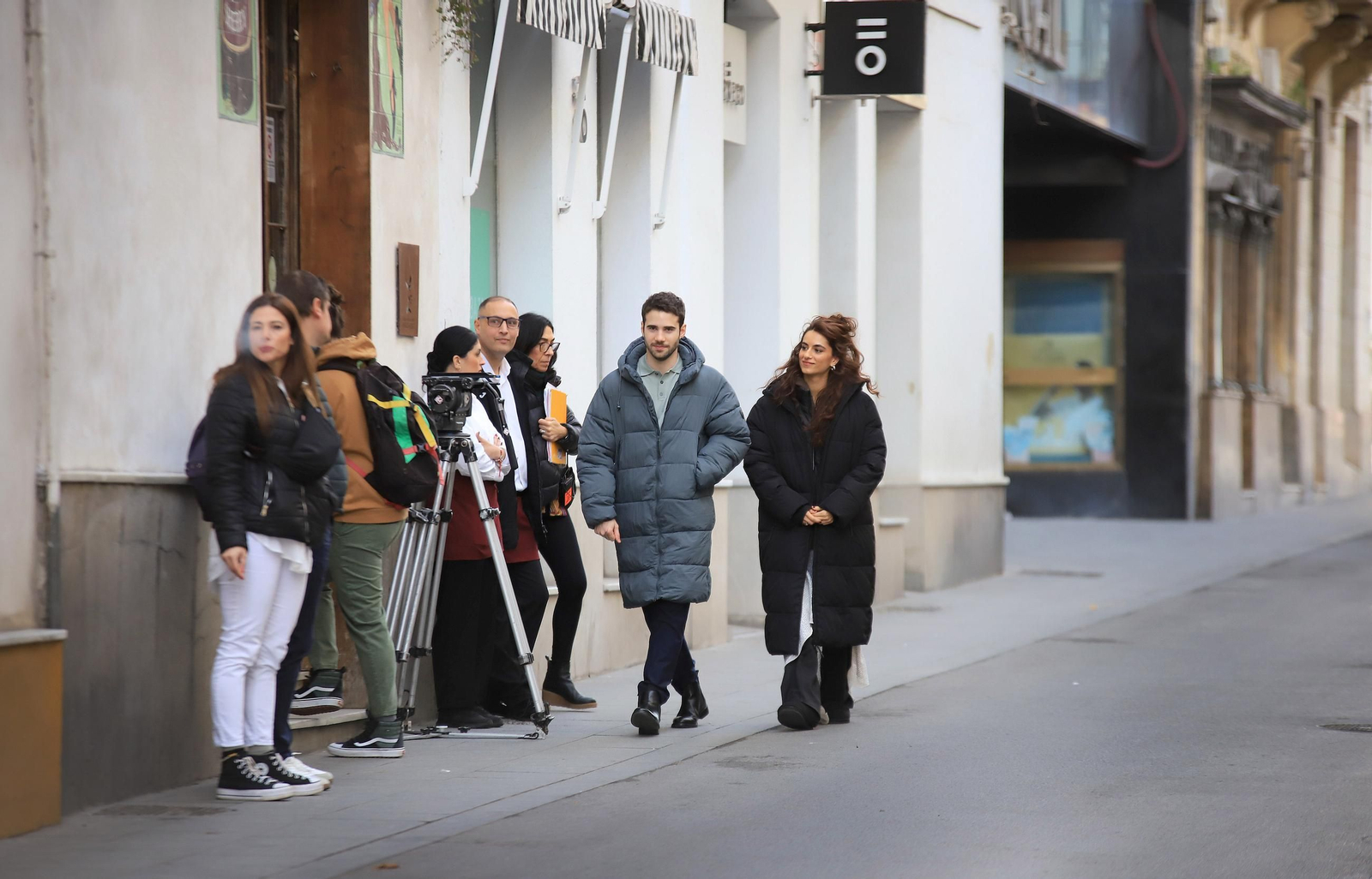 Rodaje en Jerez de la serie Berlín