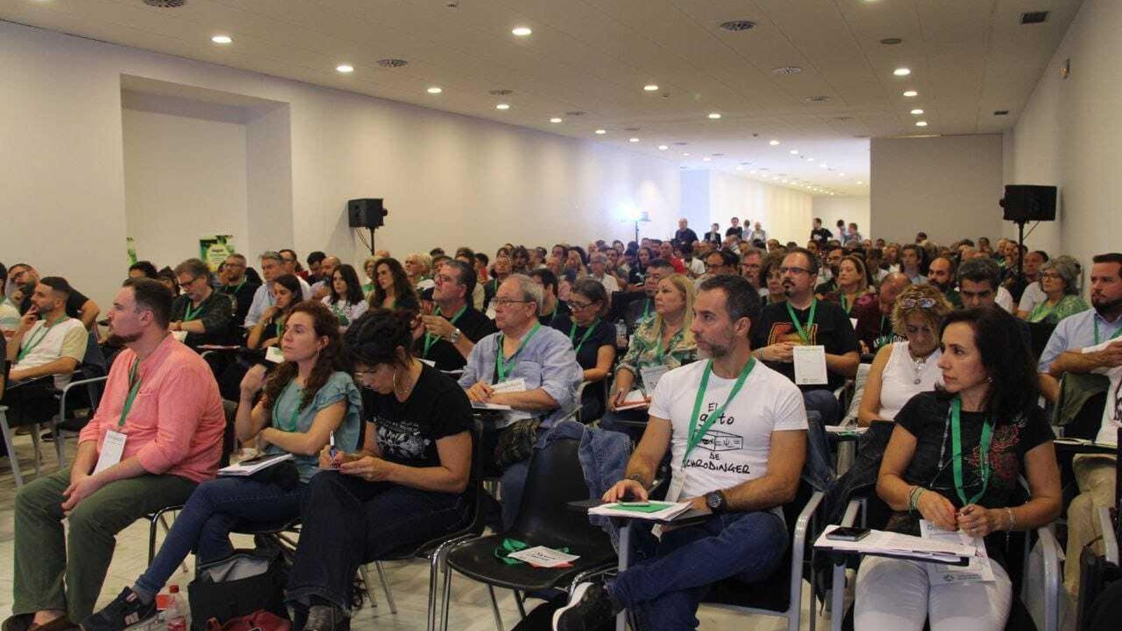Un momento de la Asamblea Nacional de Adelante Andalucía en Cádiz.