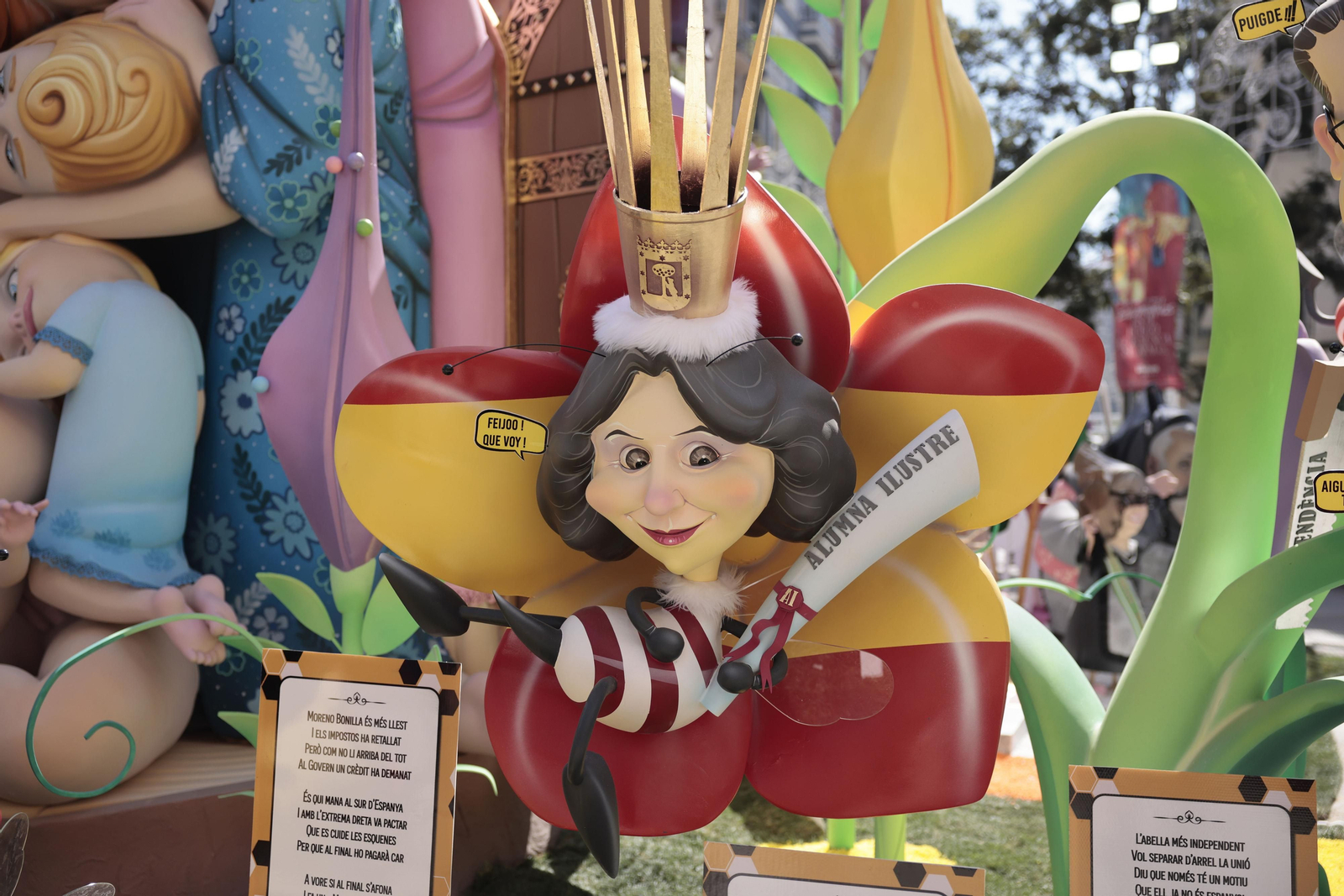 Imágenes de los mejores 'ninots' de las Fallas de Valencia 2023