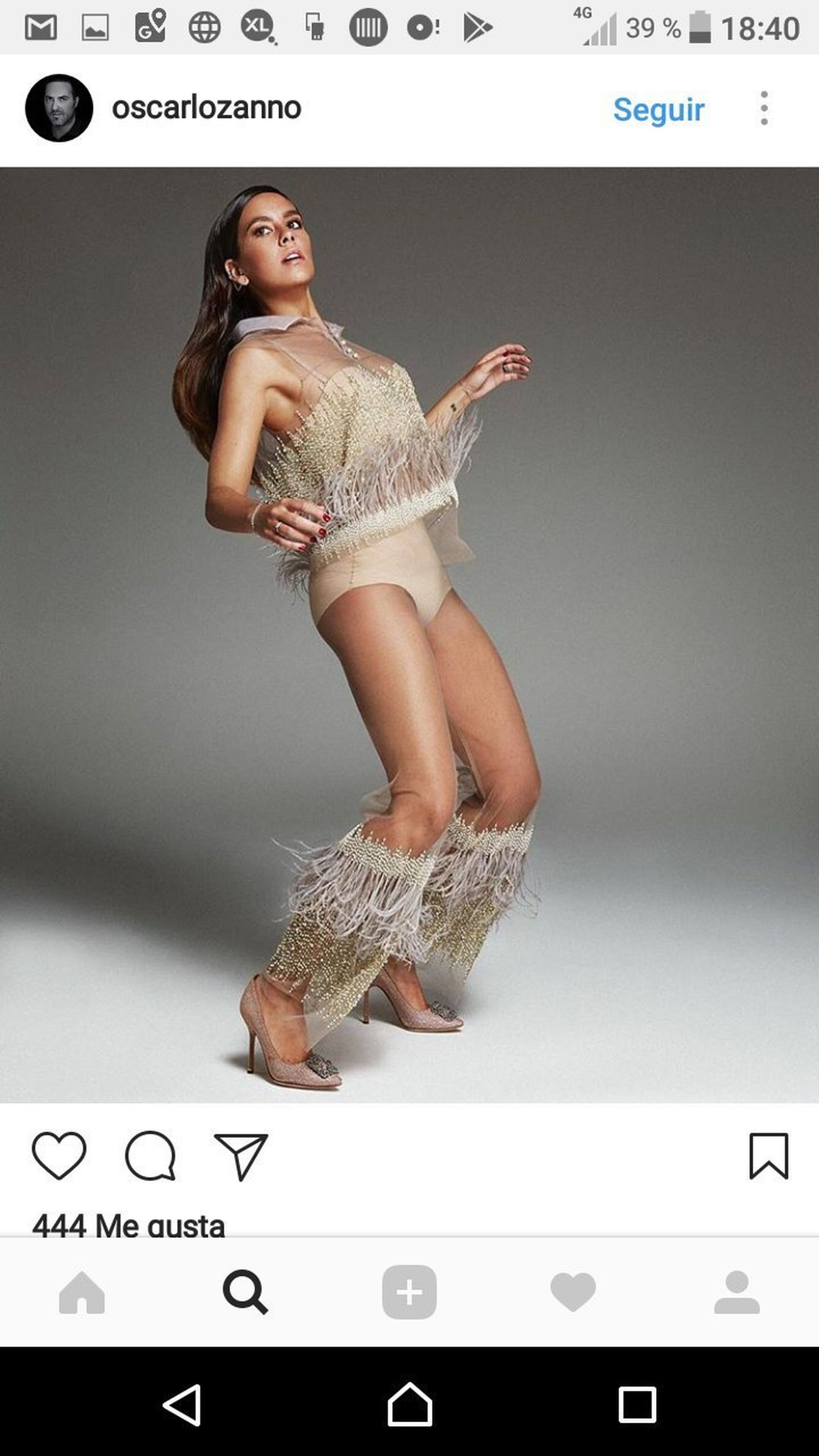 Cristina Pedroche y su exhibicionismo en las redes