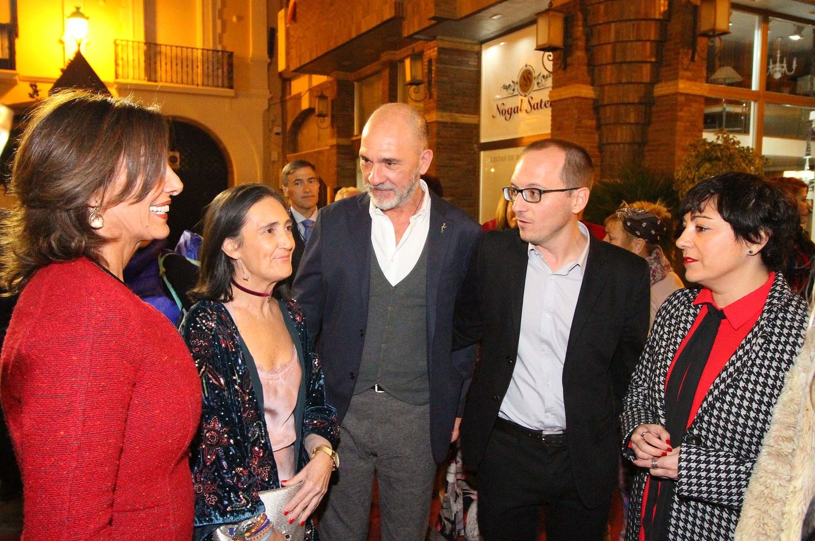 Imágenes de la entrega del premio Ciudad de Huelva a Darío Grandinetti.