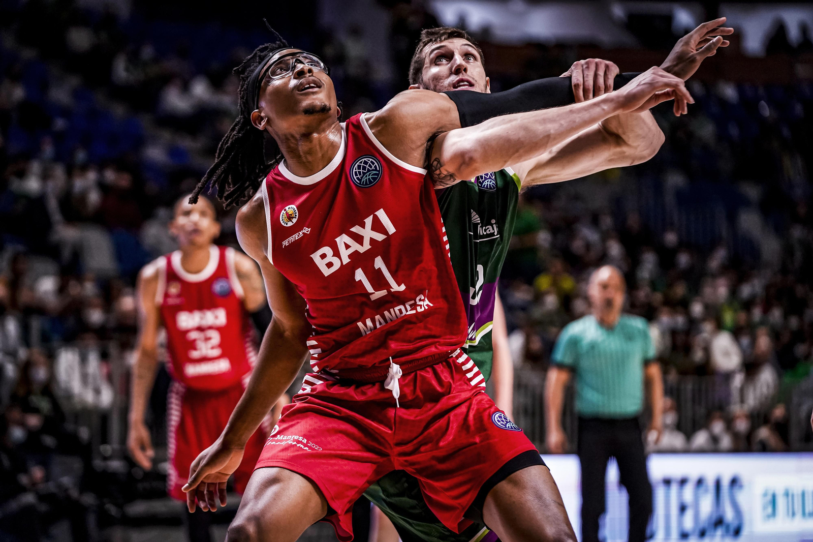 El Unicaja-Baxi Manresa, en fotos