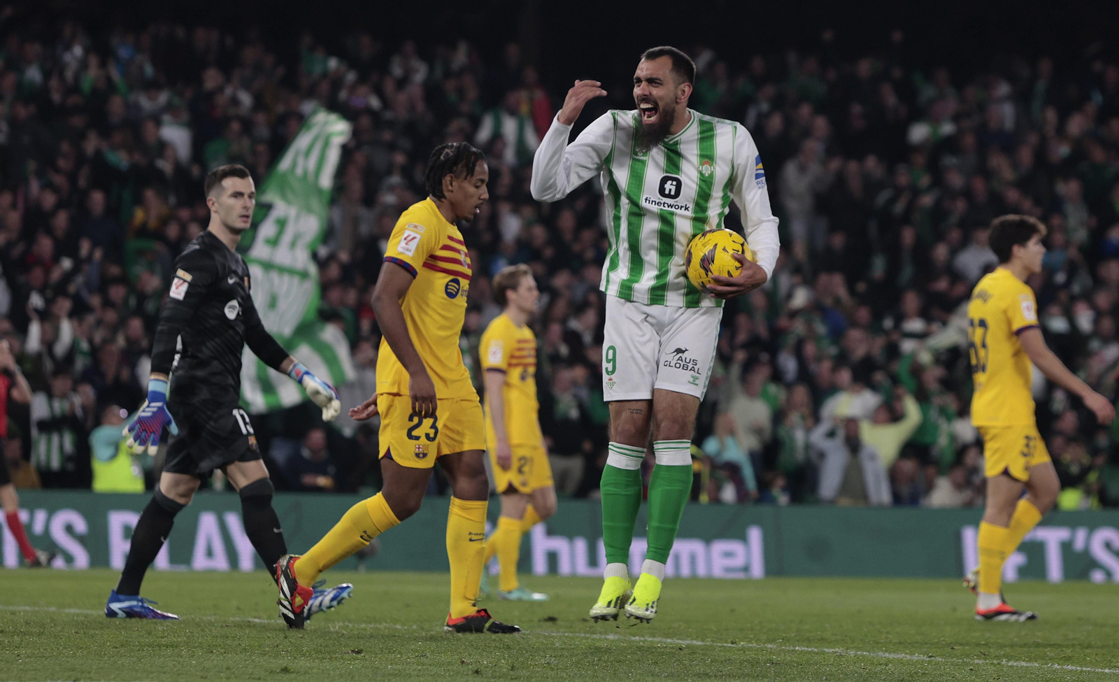 Las imágenes del Betis - Barcelona