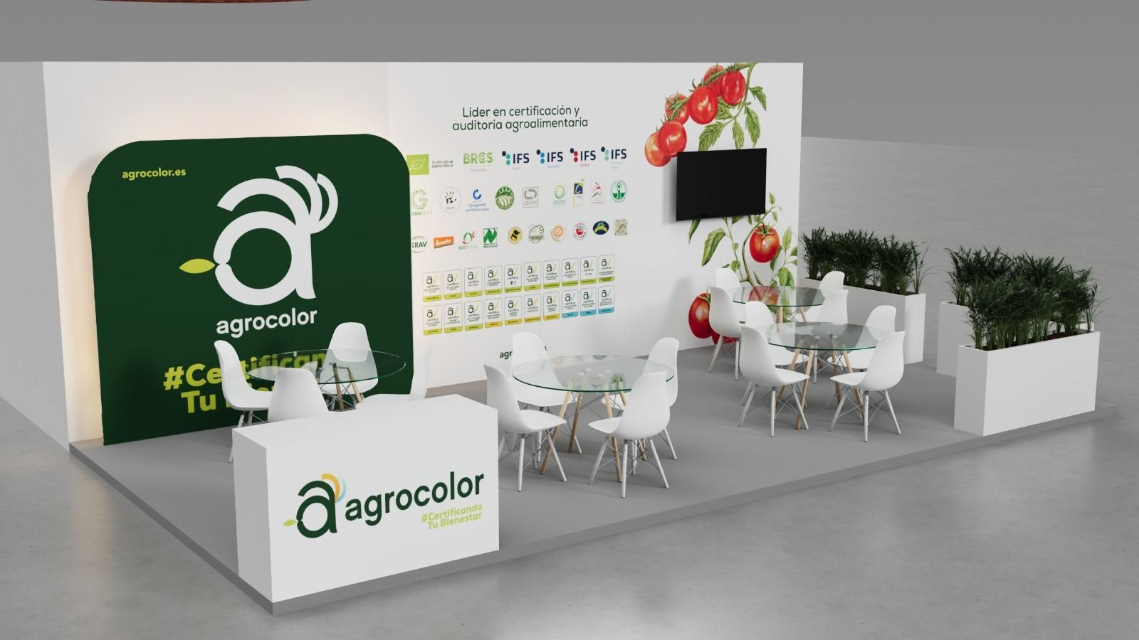 Stand de Agrocolor.