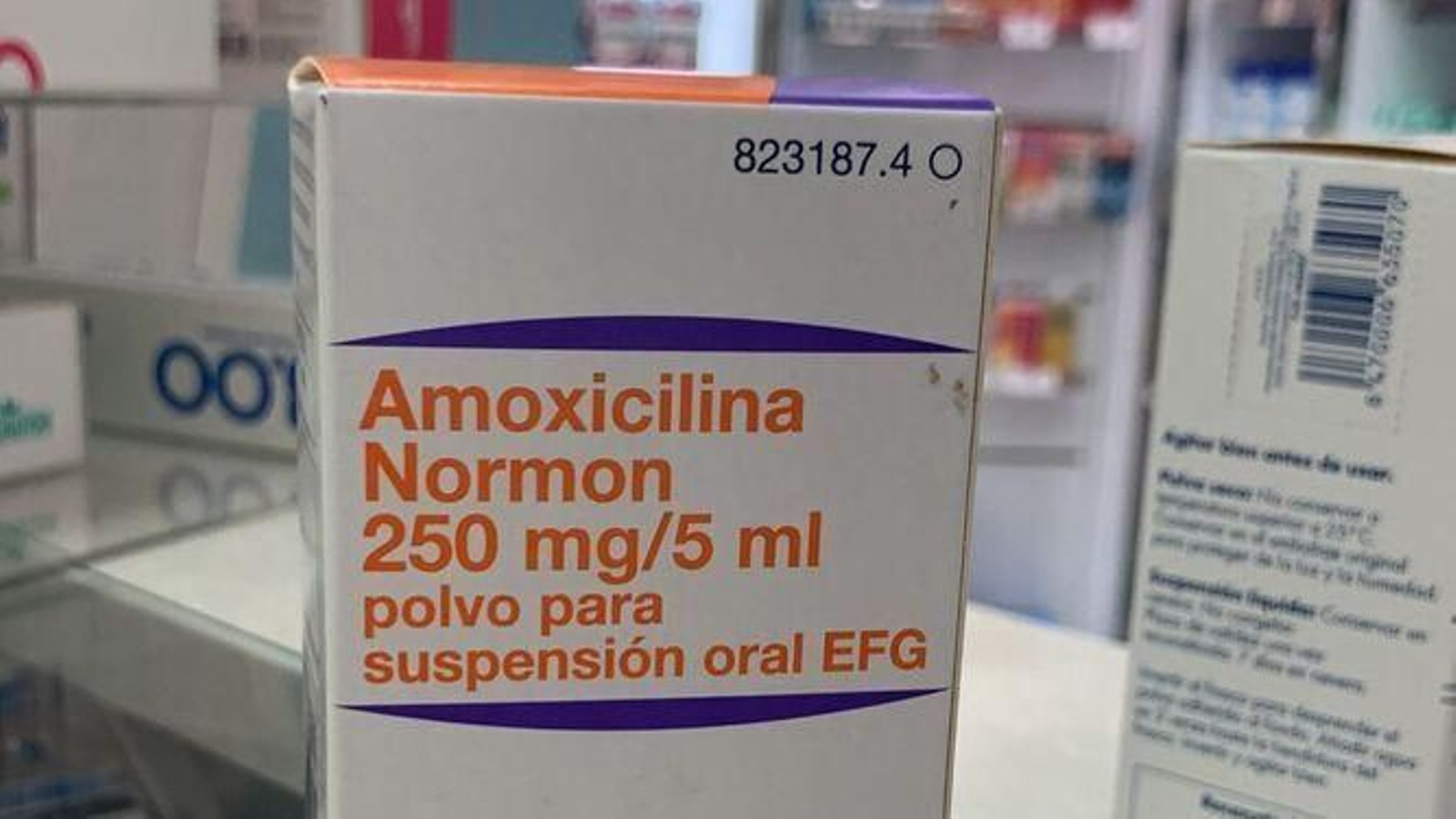 El formato de amoxicilina que escasea en las farmacias.