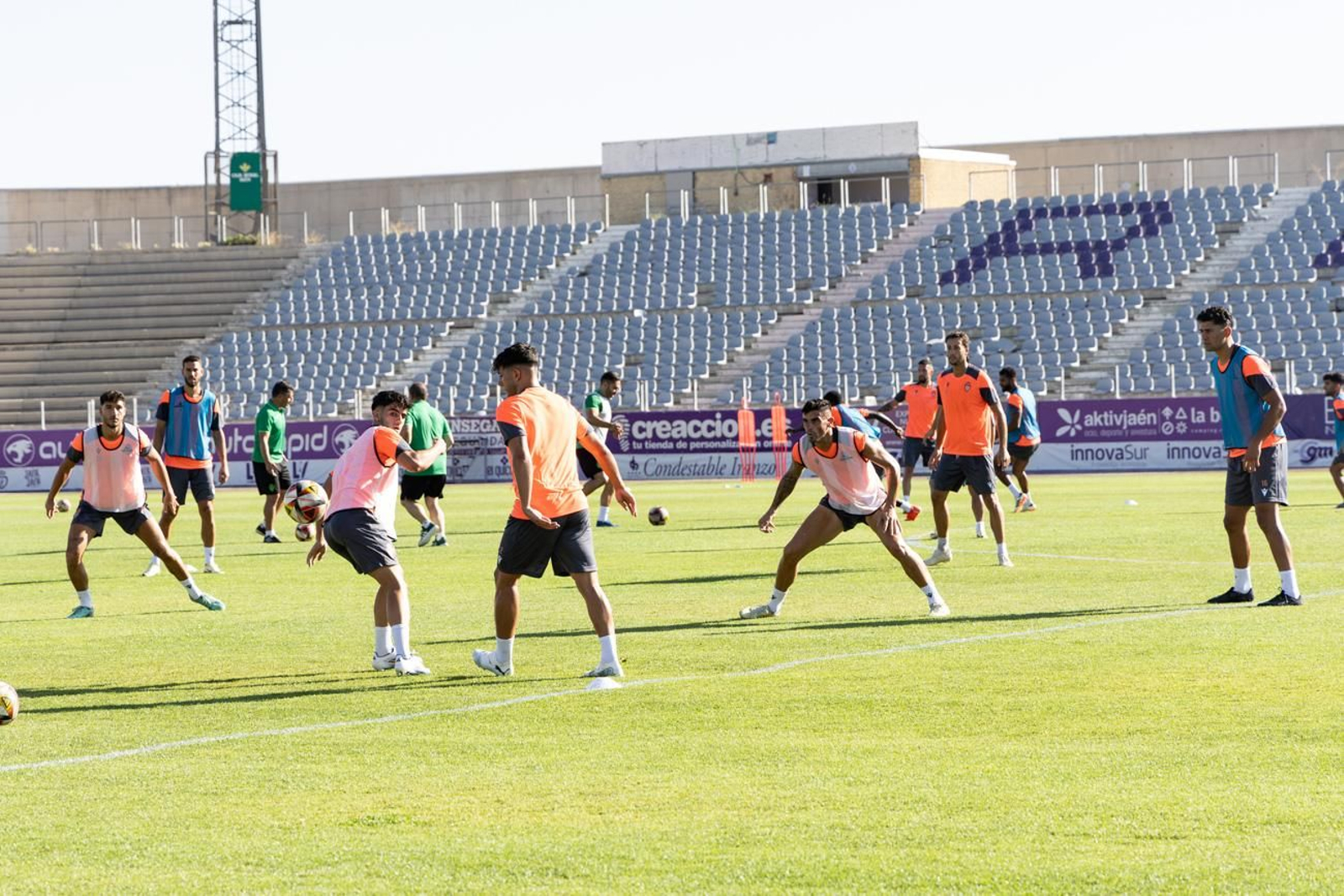 Primer día de curso del Real Jaén, en imágenes