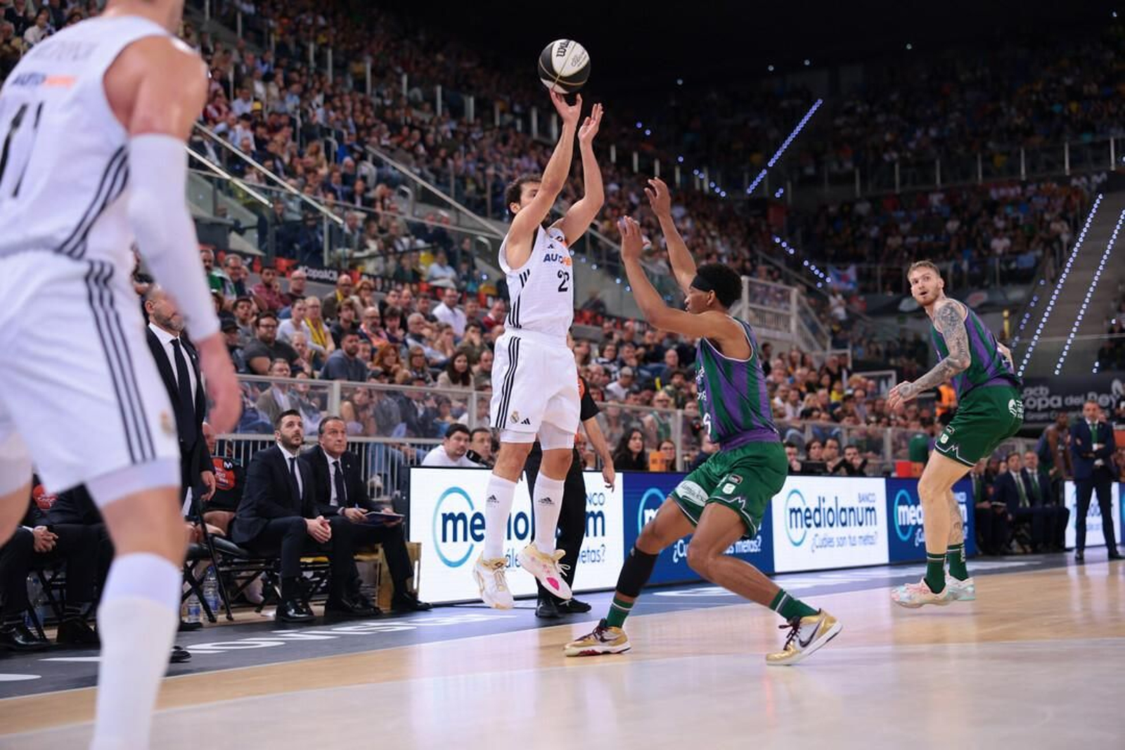 El Unicaja, campeón de Copa: Todas las imágenes del partido, la fiesta y la llegada a Málaga