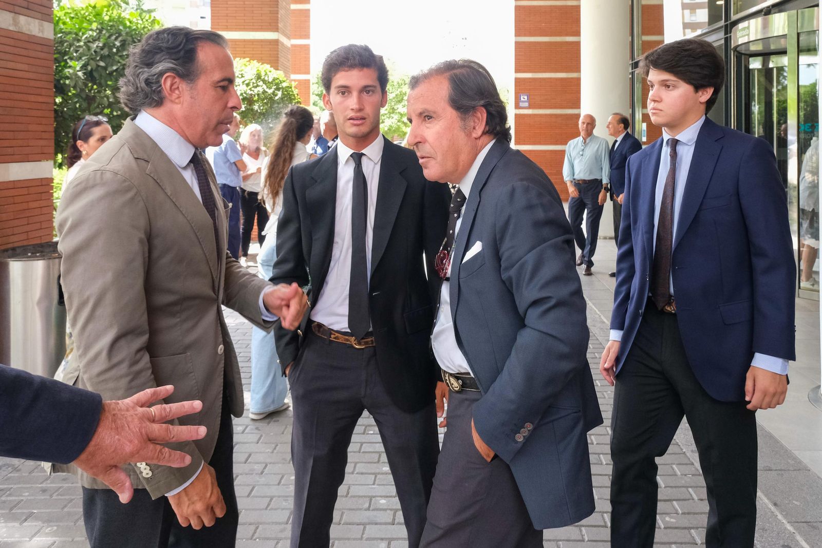 Misa Funeral de Pepe Luis Vázquez, en el Tanatorio SE-30