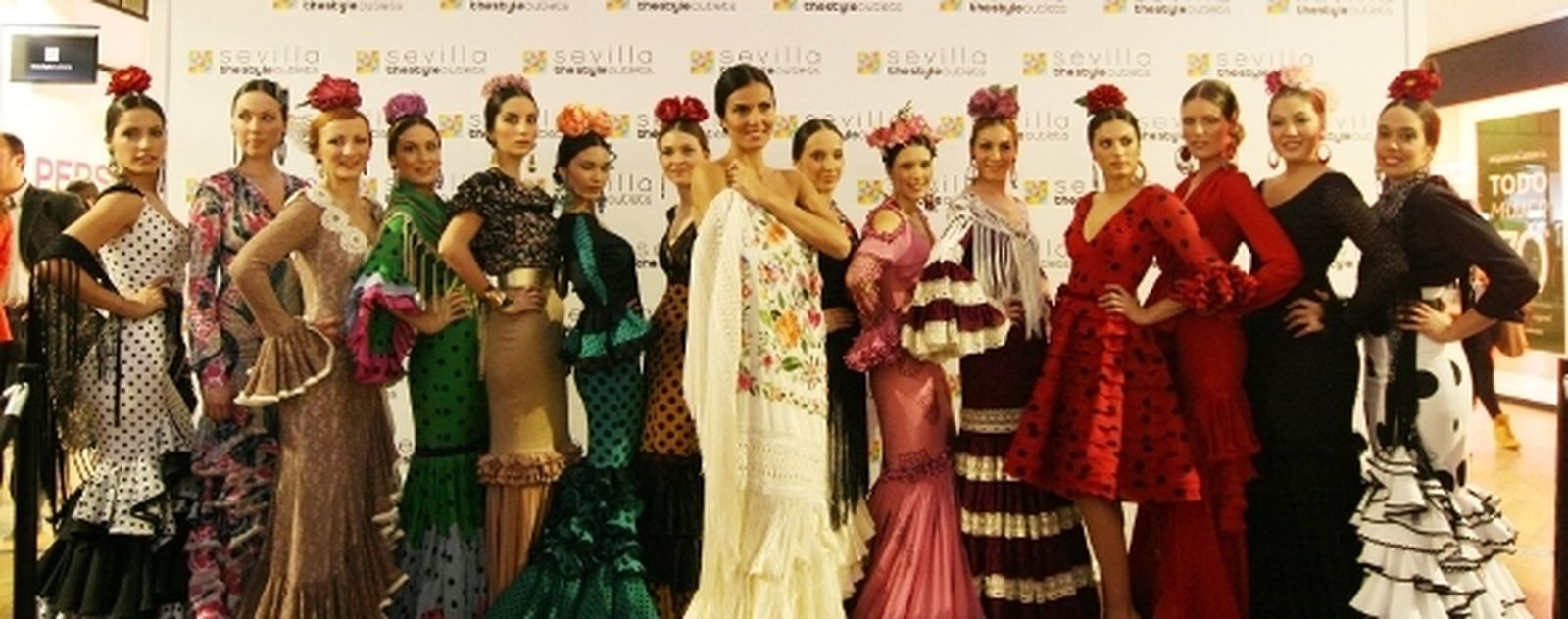 Uno de los diseños que presentaron en esta edición especial de We love flamenco. Carlos Herrera.