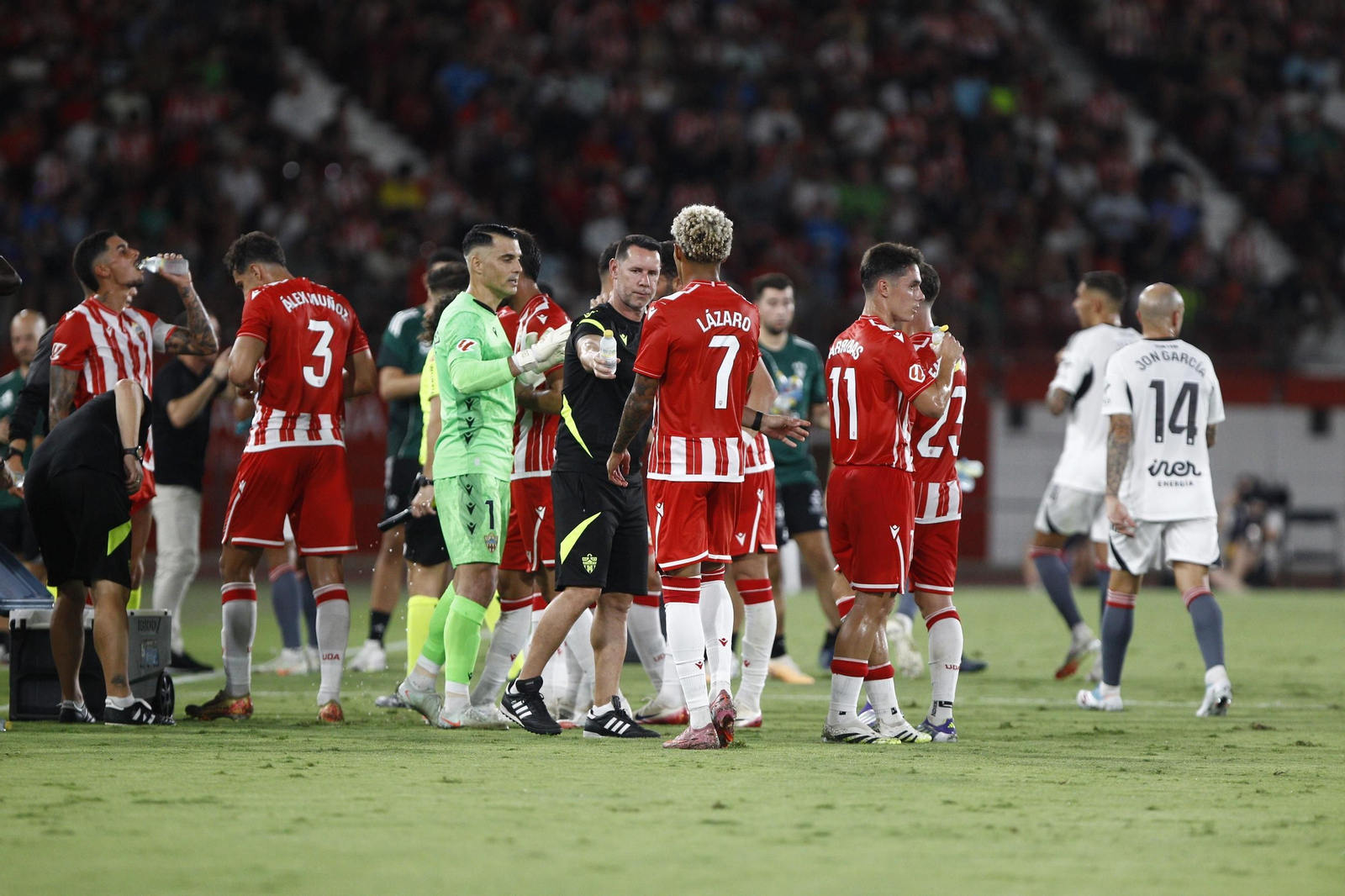 U.D. Almería-Albacete Balompié, en imágenes