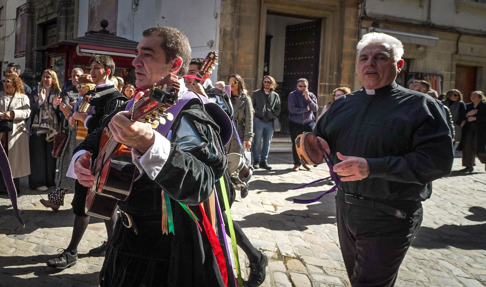 Las Tunas animan el centro de Jerez, en imágenes