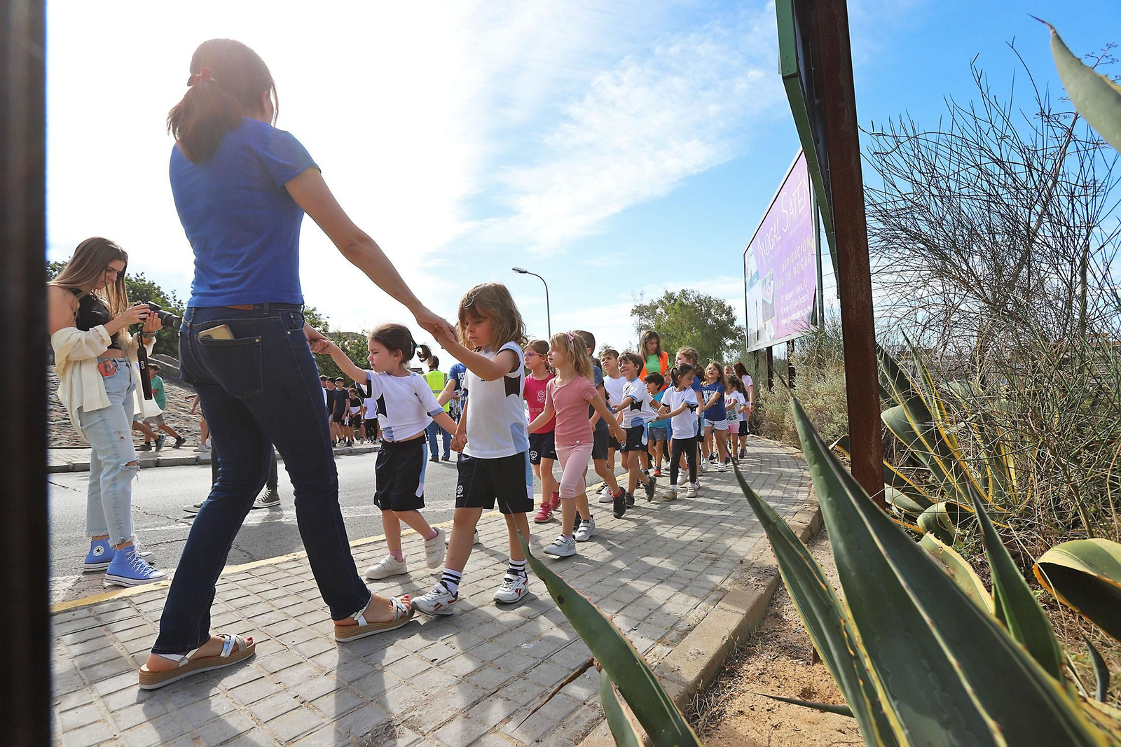 Imágenes Simulacro de Tsunami en el Colegio Funcadia Huelva
