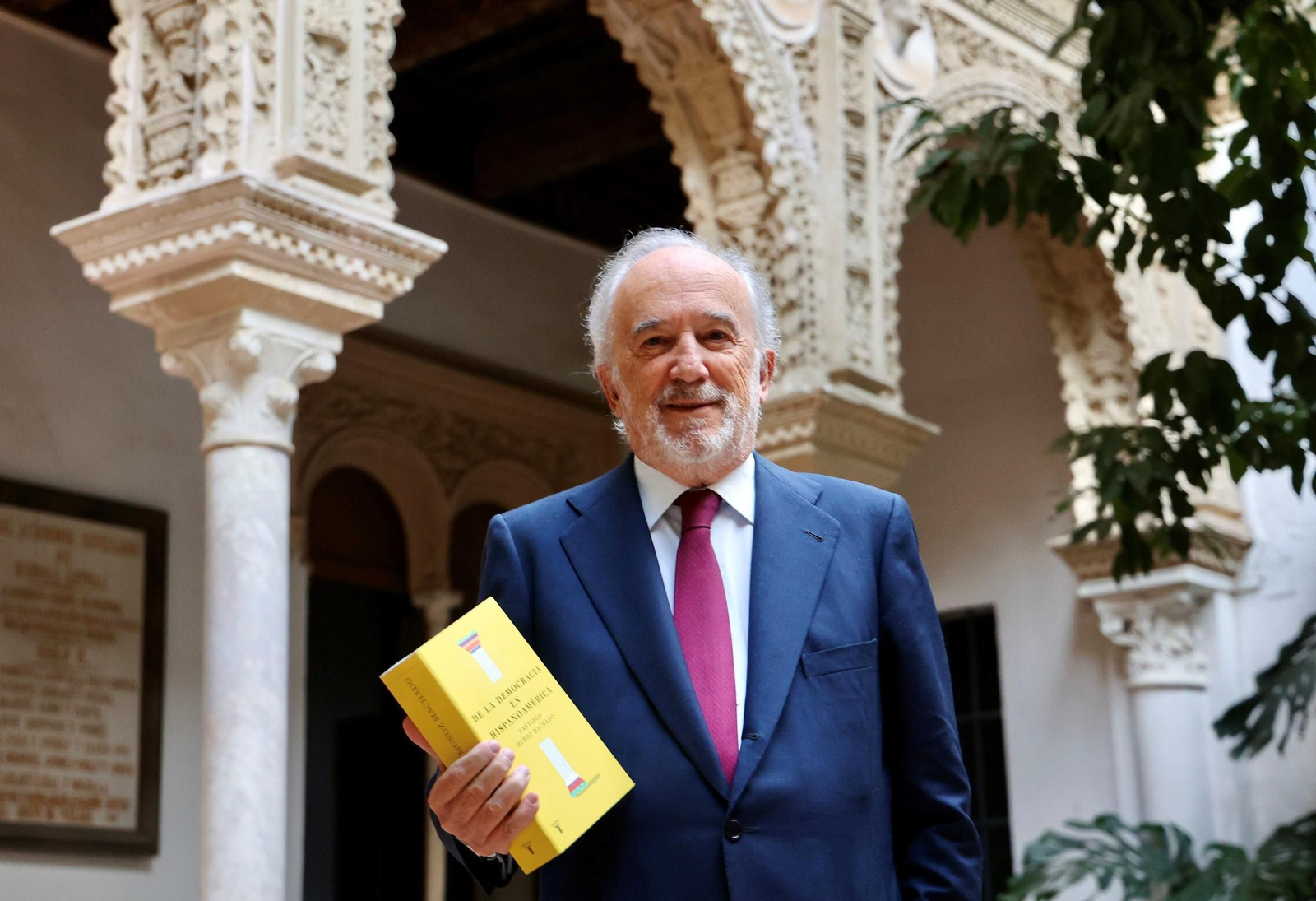 Santiago Muñoz Machado, este jueves en la Real Academia de Buenas Letras.