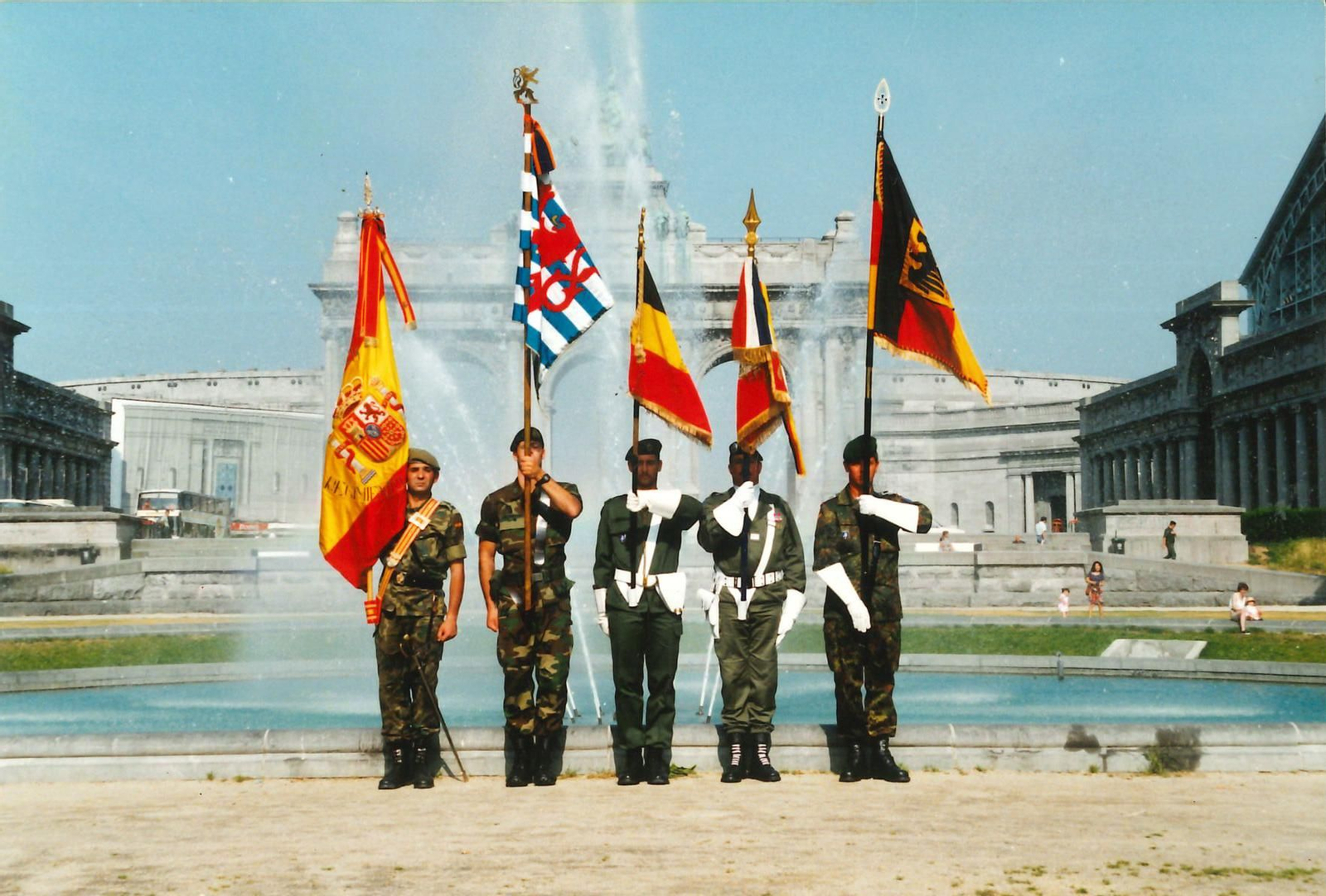 Desfile de Bruselas el 2 de julio de 1994. Desfile de Bruselas el 2 de julio de 1994.