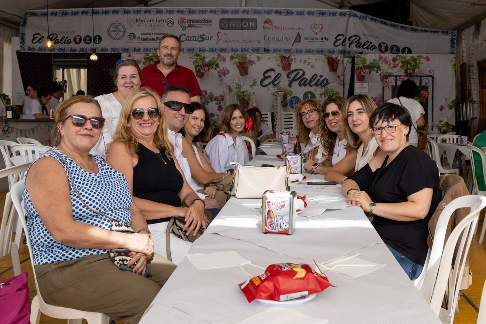Las comidas de empresa se suceden en la Feria de San Lucas