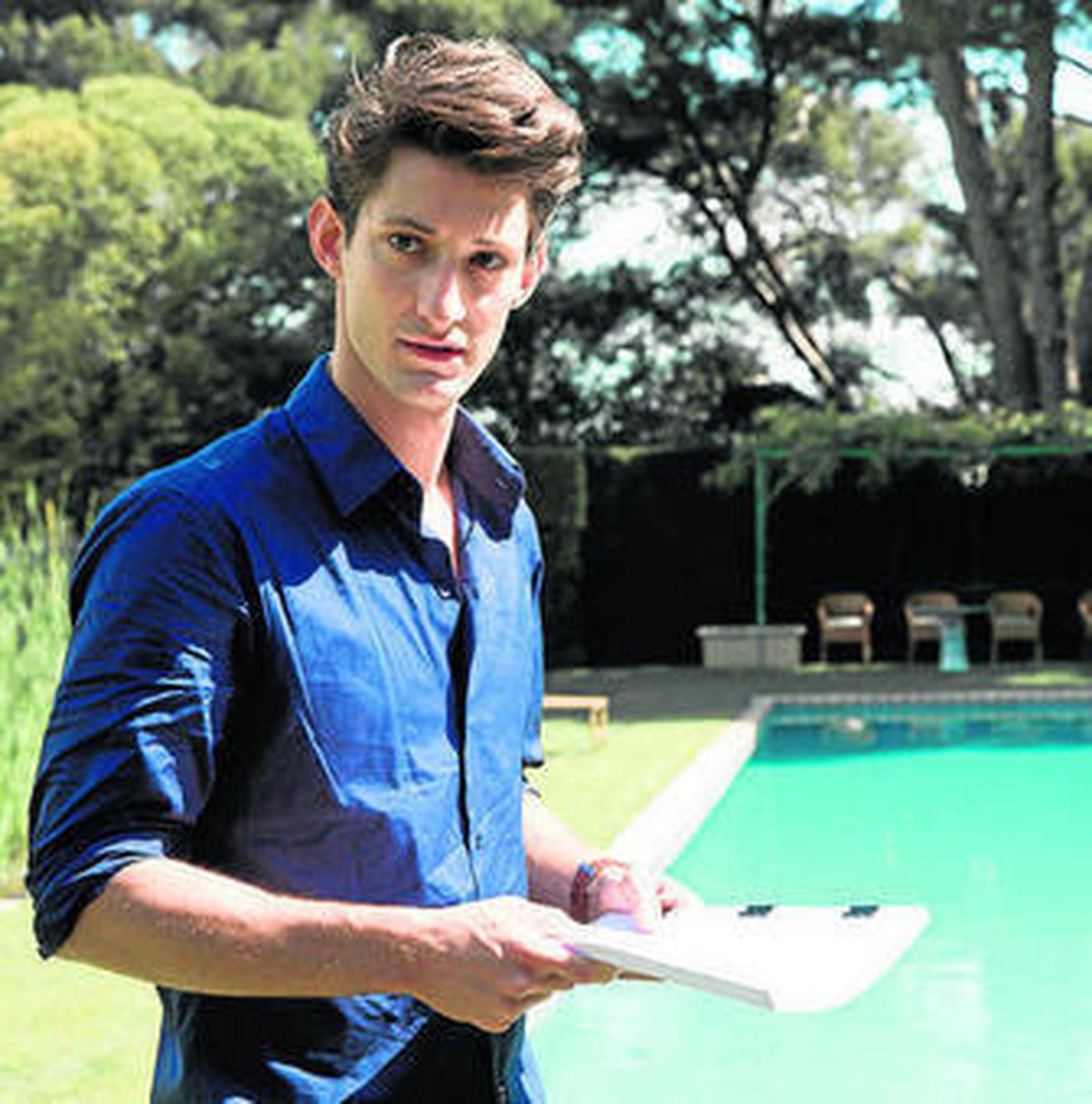 Pierre Niney, en una escena de la película.