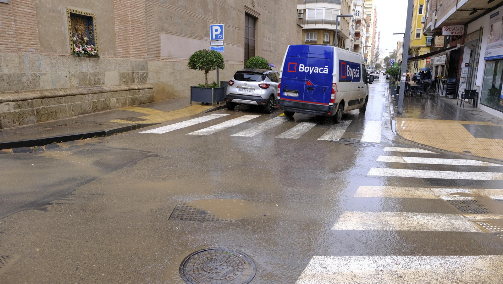 Fotogalería de la lluvia en Almería.