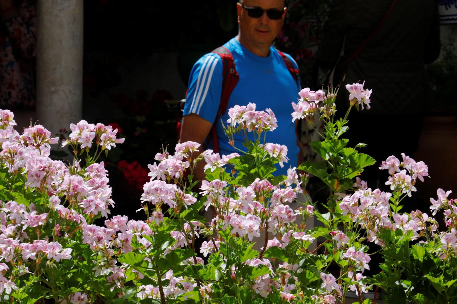 Patio del convento de las Carmelitas Descalzas.