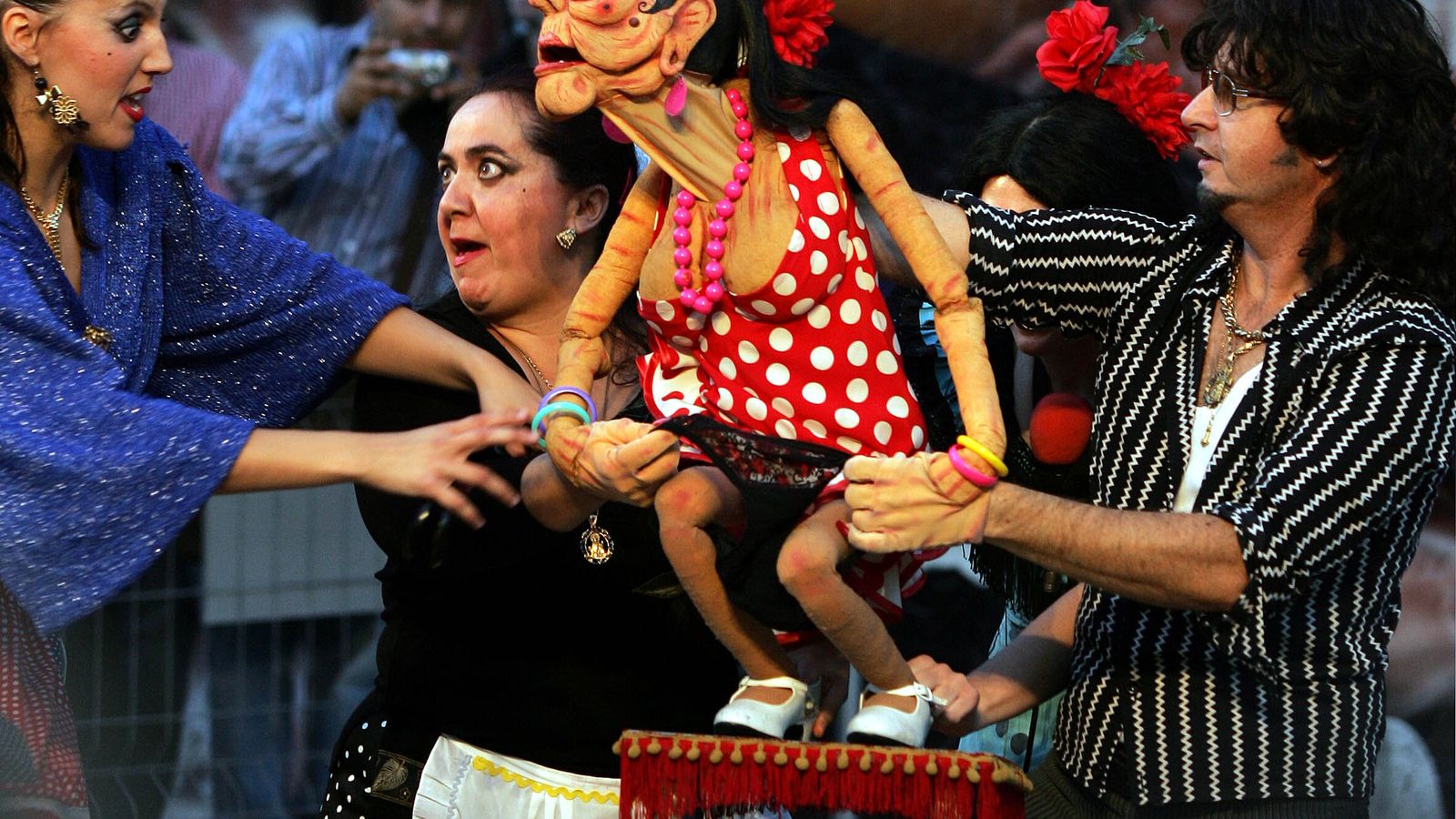 Una representación de 'La Cabra', de El Espejo Negro.