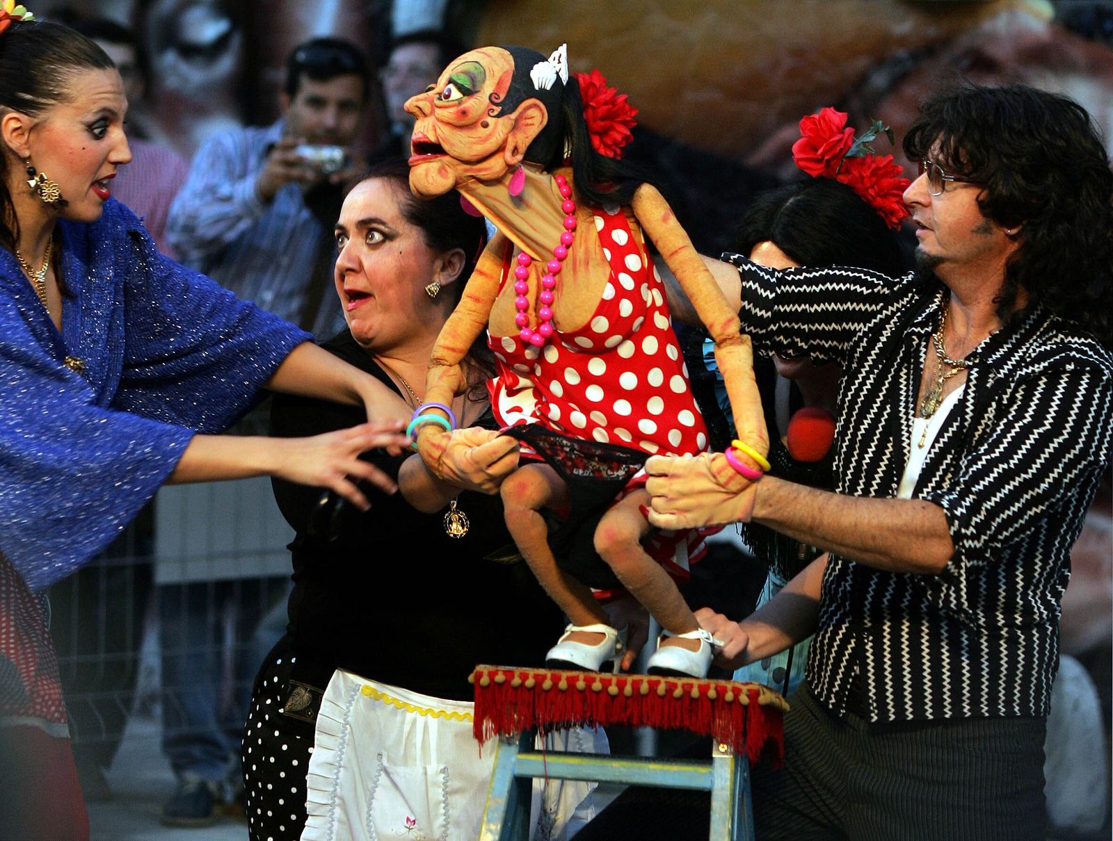 Una representación de 'La Cabra', de El Espejo Negro.