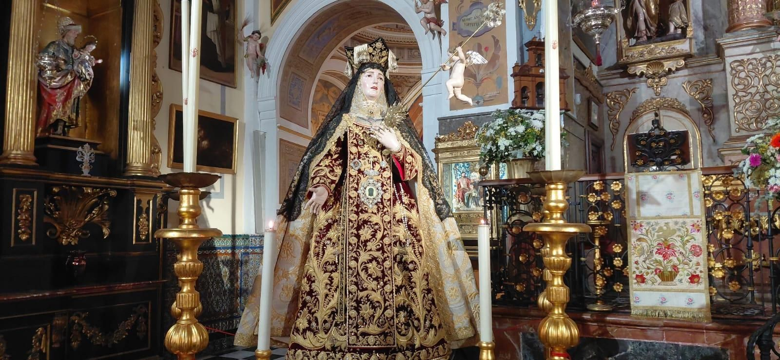 El convento del Santo Ángel celebra a Santa Teresa, símbolo eterno de constancia y fe