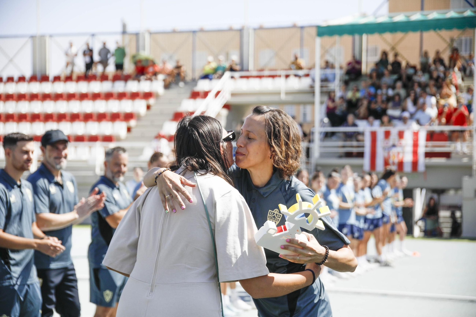 Las imágenes del partido de fútbol del Almería femenino contra el Betis B