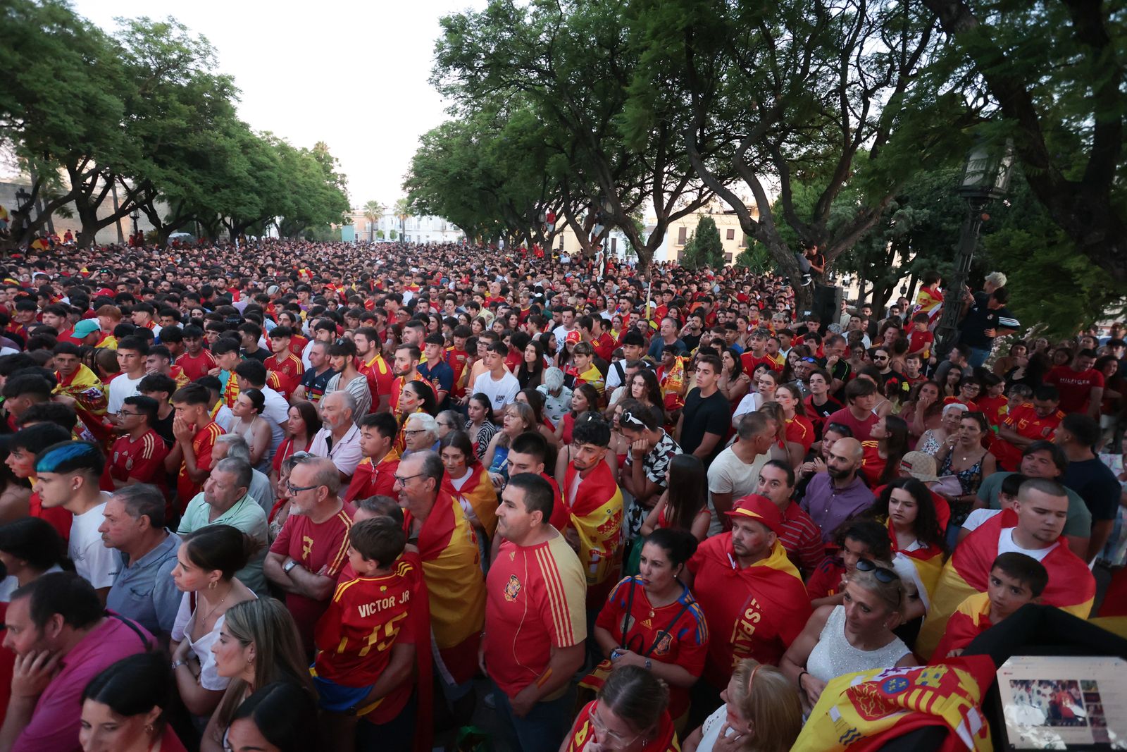 Jerez con la Selección Española, en imágenes