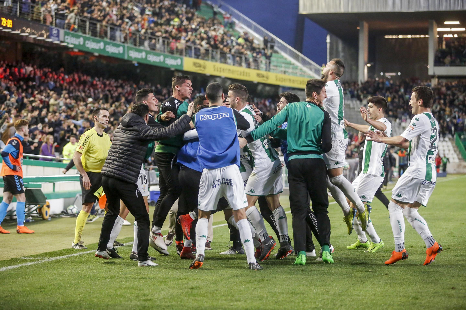 El Córdoba CF-Lugo, en imágenes