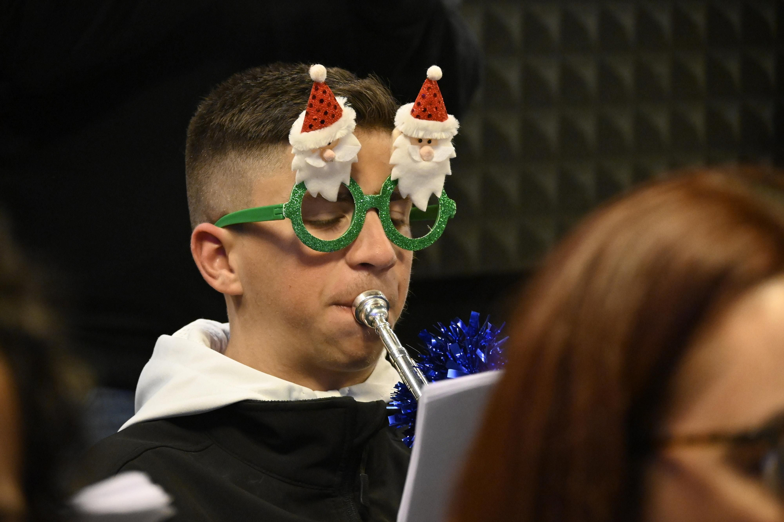 Ensayo preparatorio de la AM Santa Cruz para la cabalgata de Reyes Magos, en Imágenes