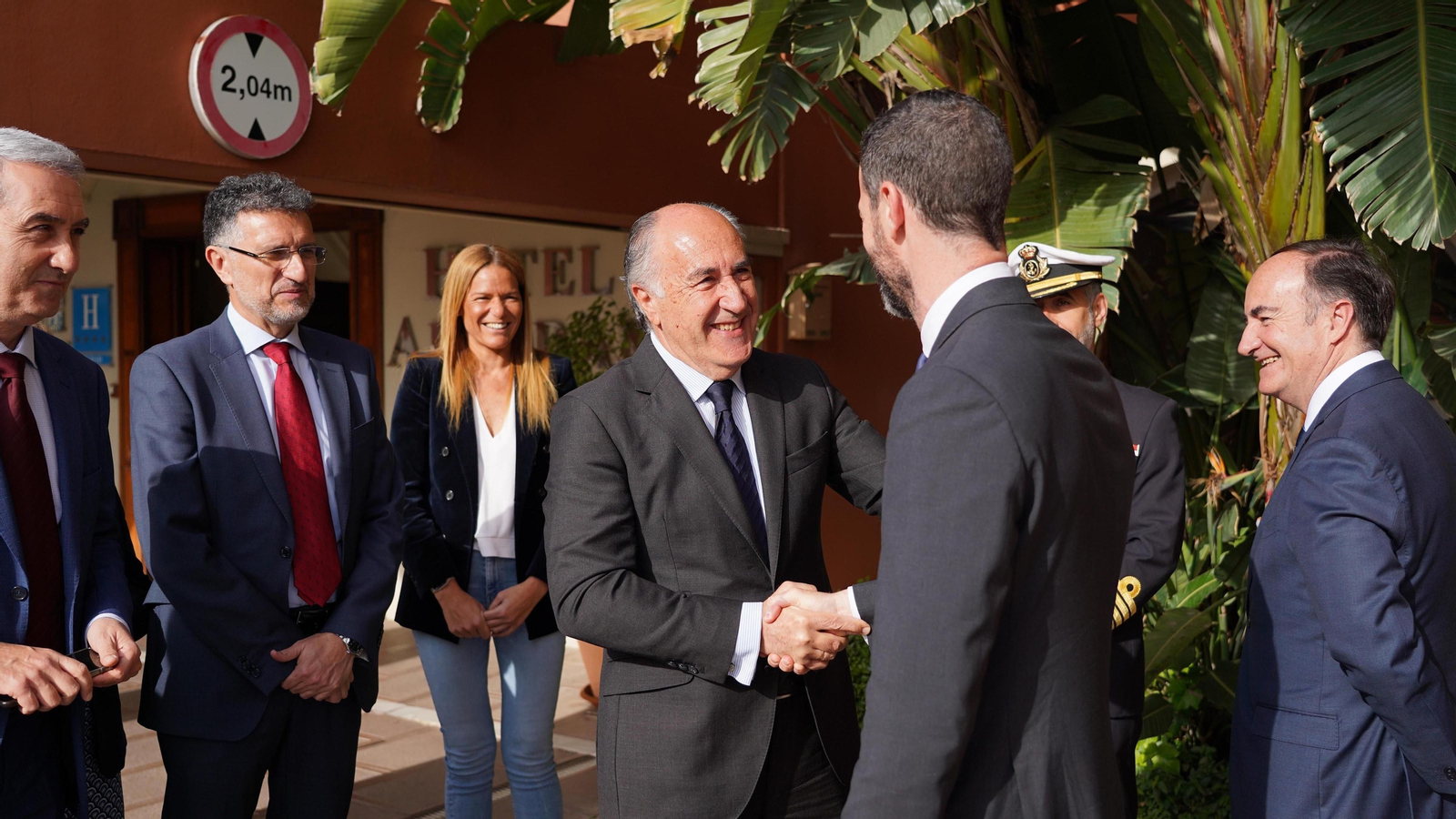 Fotos del Desayuno Coloquio de Europa Sur y el Propeller Club de Algeciras con Benito Núñez Quintanilla