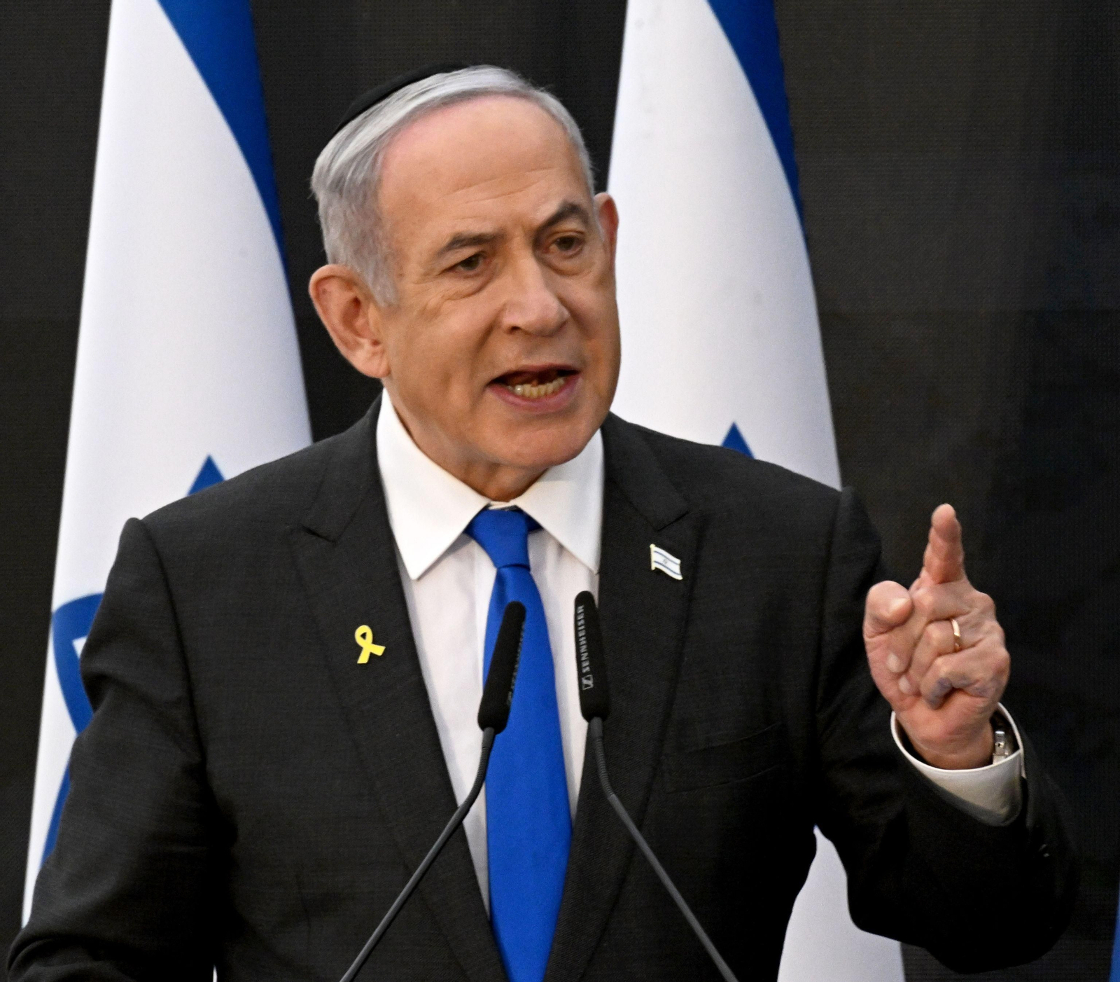 El primer ministro israelí, Benjamin Netanyahu.