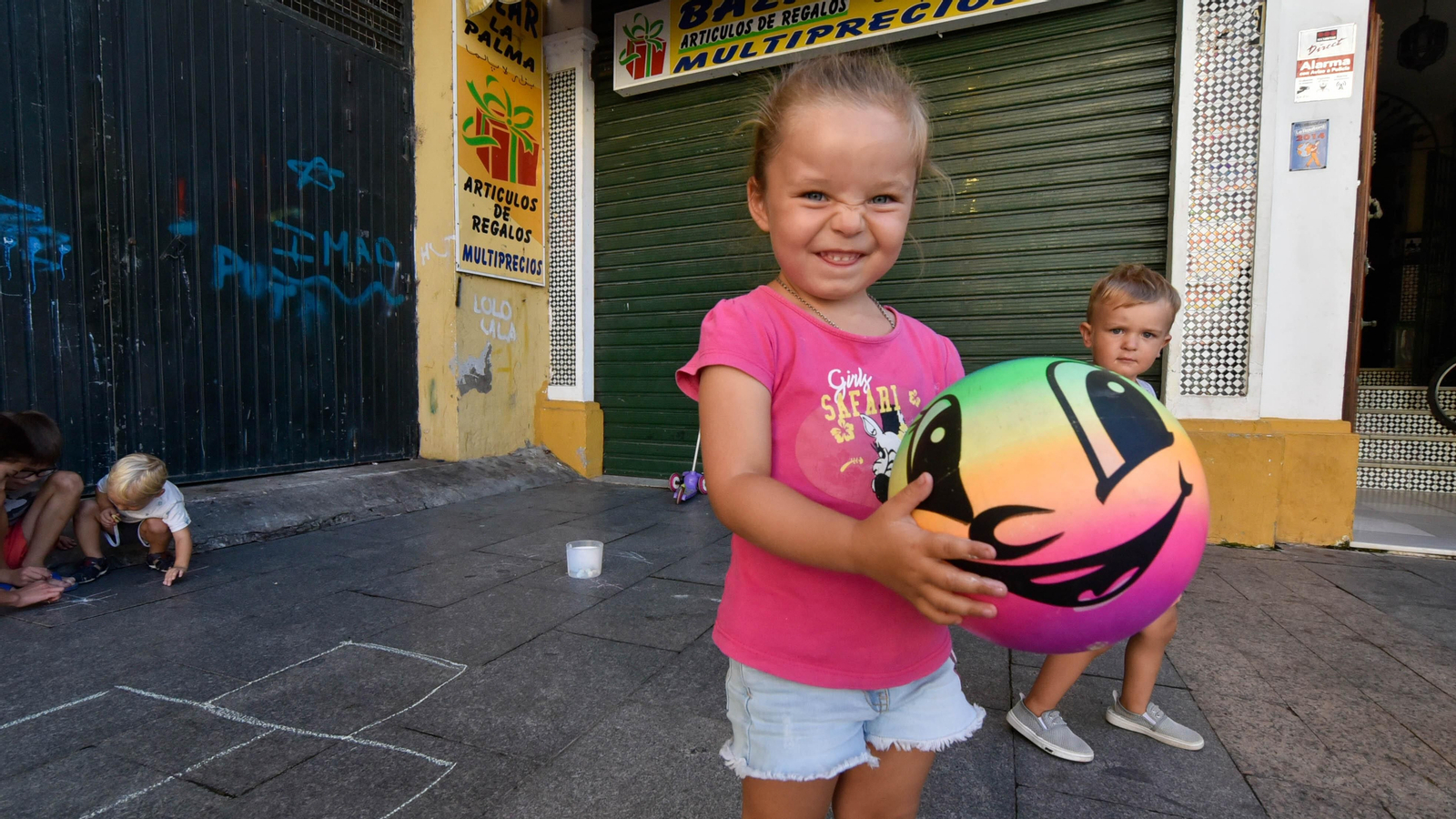 Una tarde con familias de rufugiados de Ucrania en Algeciras