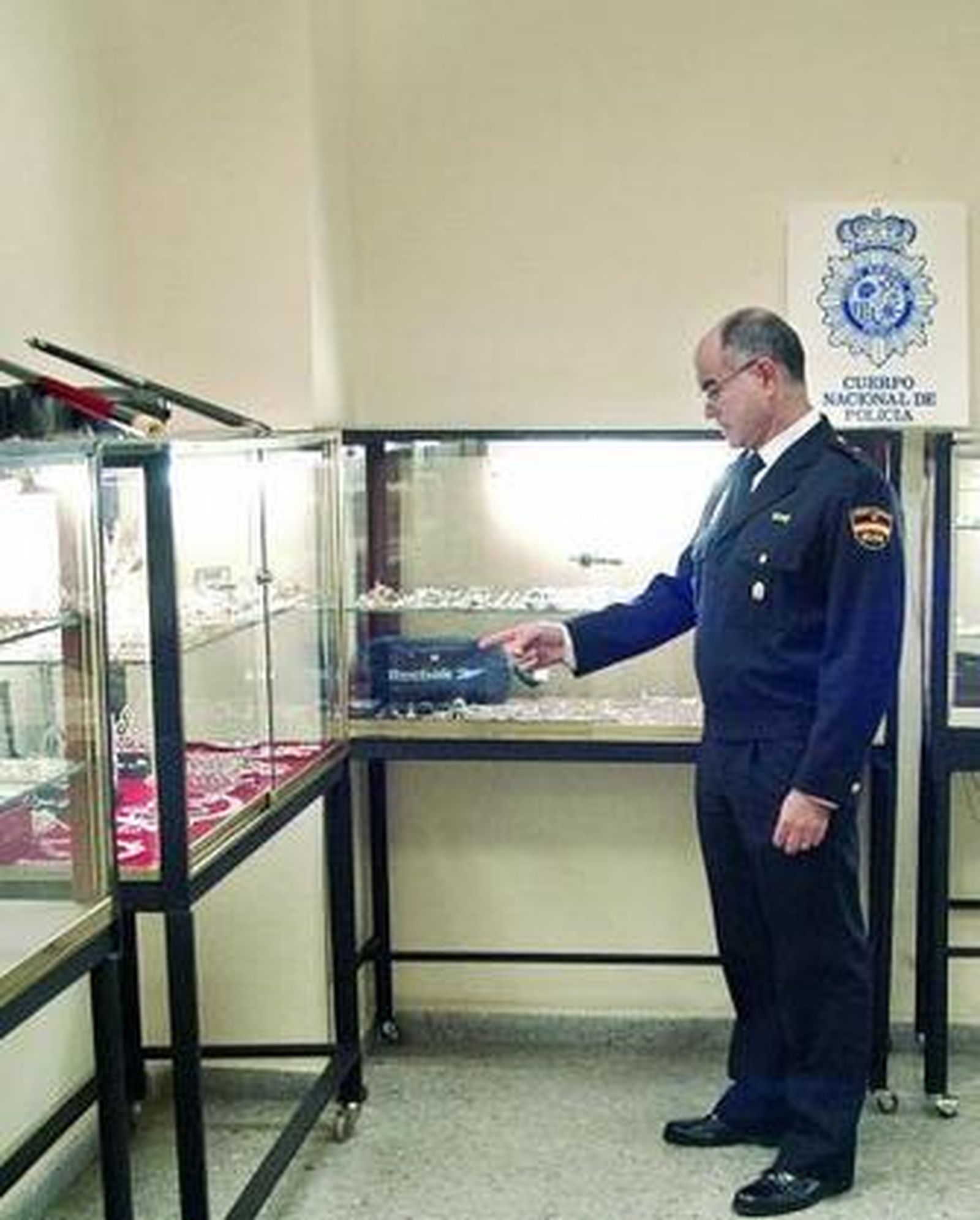 Joyas intervenidas en diversas operaciones policiales.