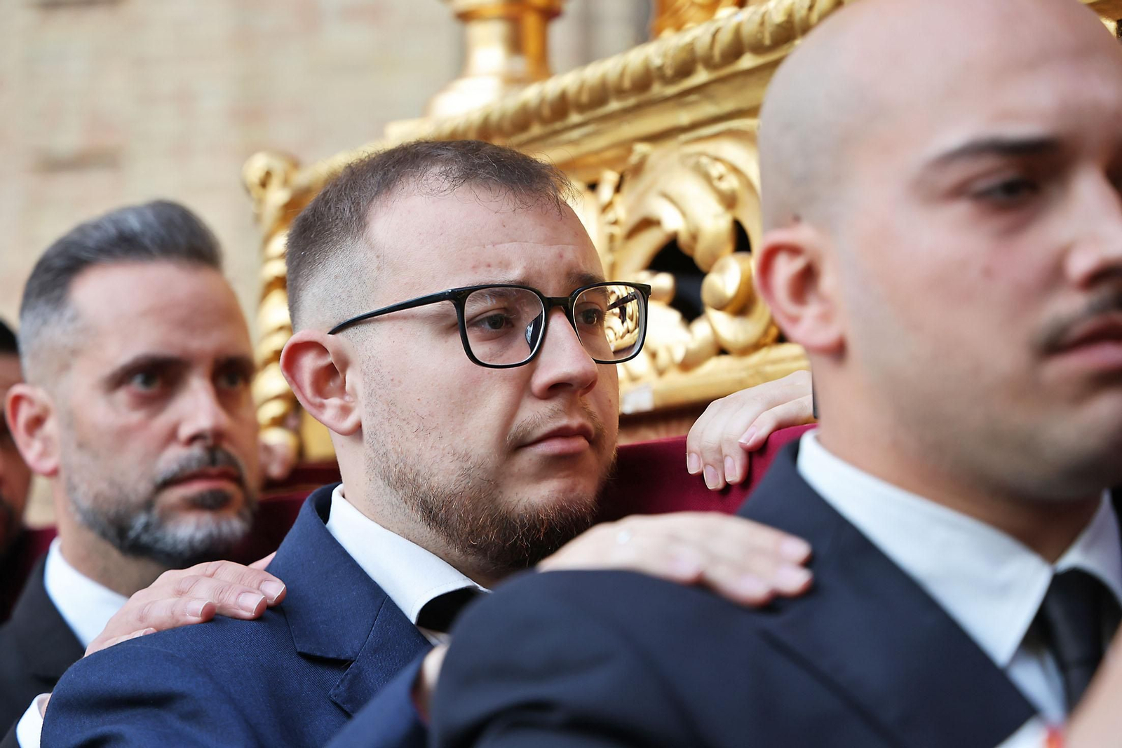 Imágenes del Vía Crucis del Consejo de Cofradías y Hermandades de Huelva